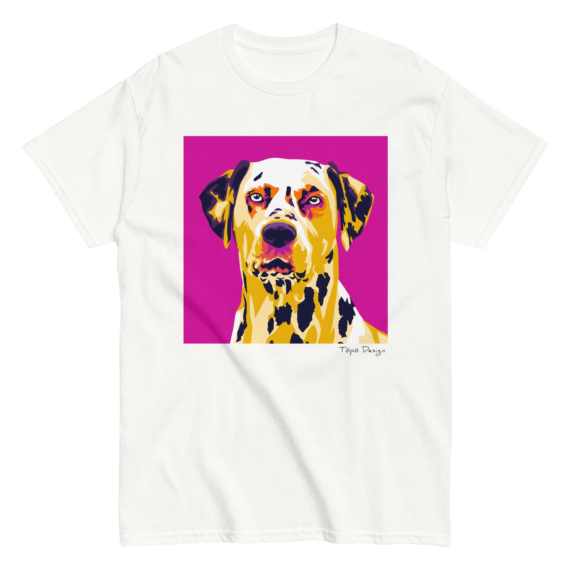 Dalmatiankoira T-paita, Pop Art