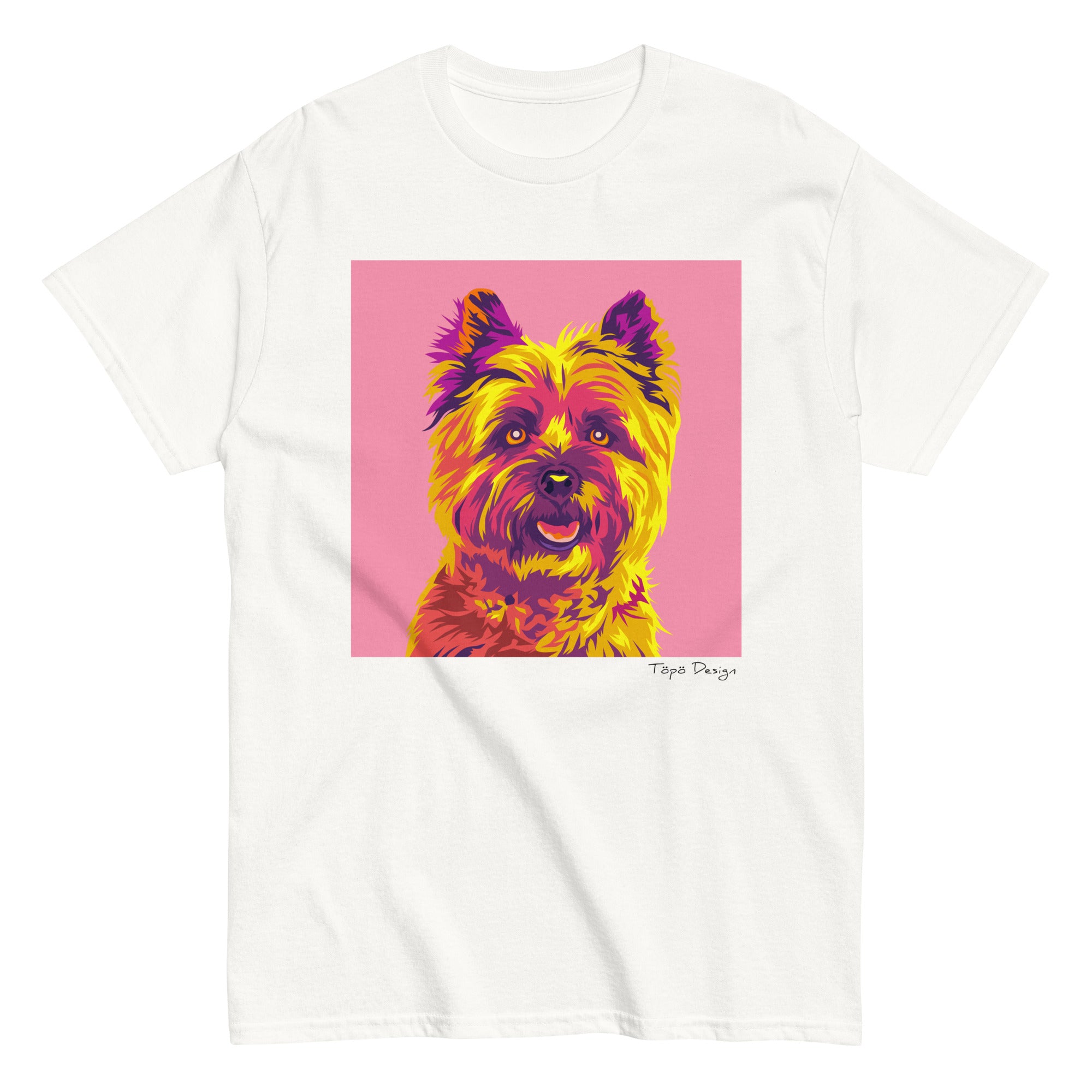 Cairnterrieri T-paita, Pop Art