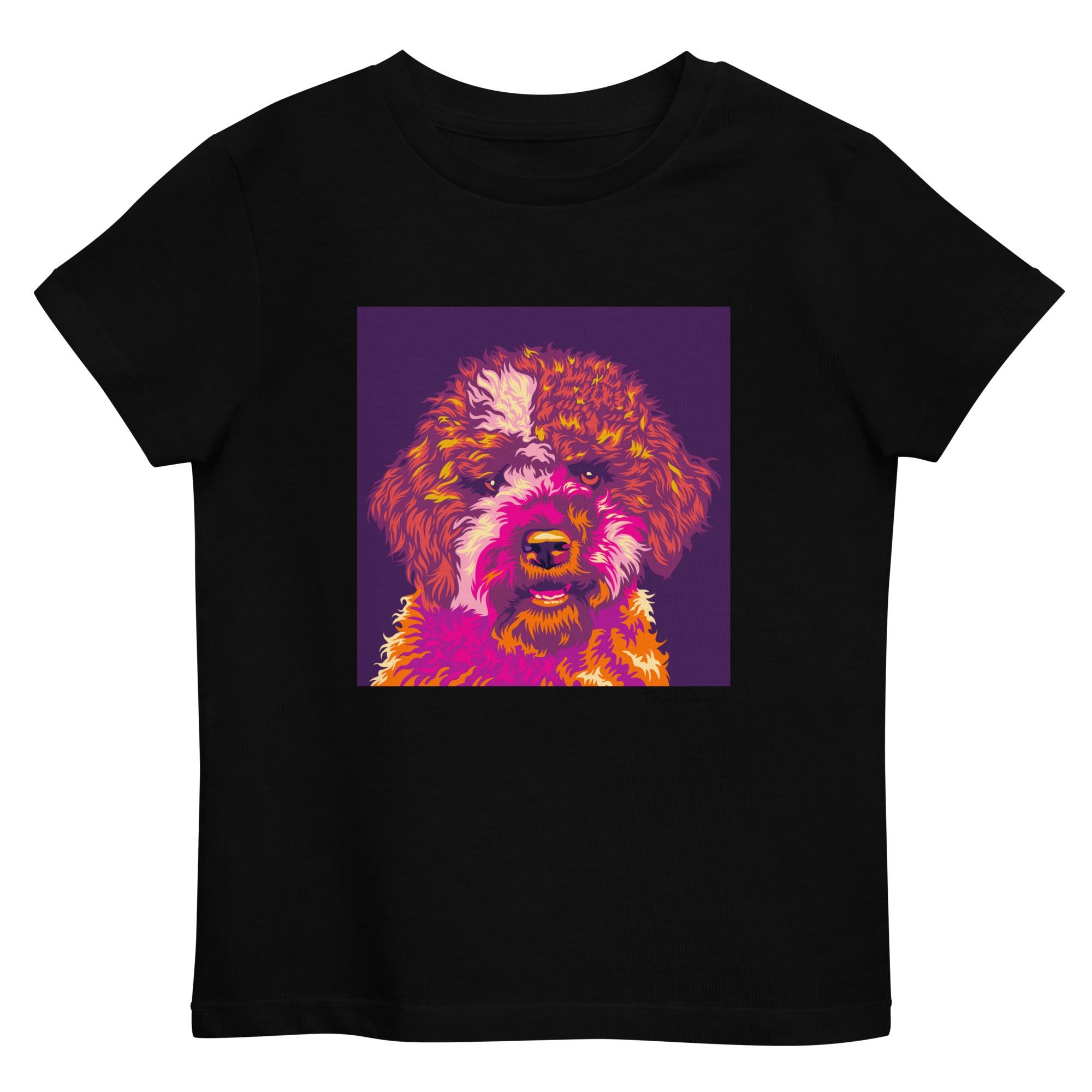 Lagotto romagnolo lasten T-paita, Pop Art