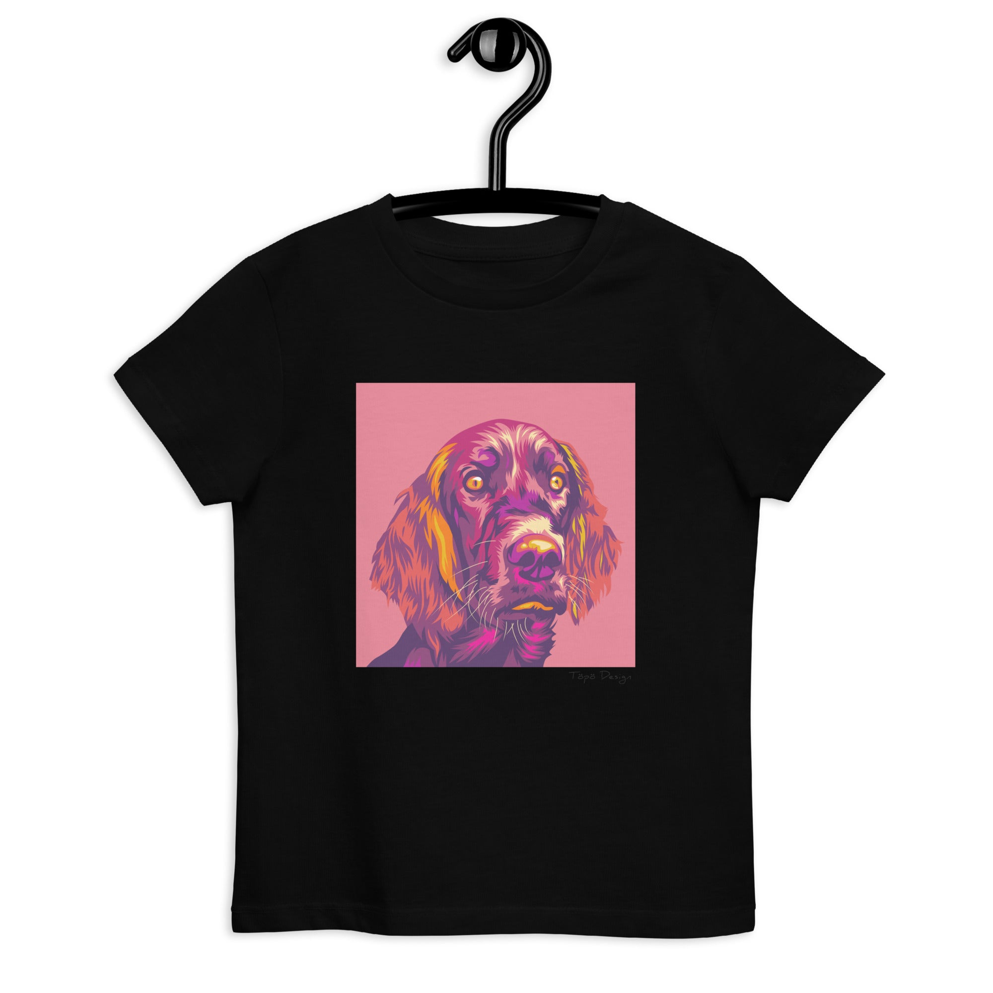 Irlanninsetteri lasten T-paita, Pop Art