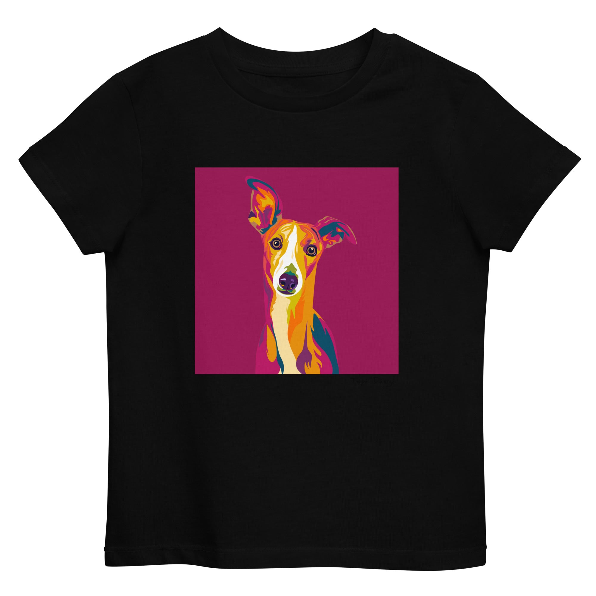 Whippet lasten T-paita, Pop Art
