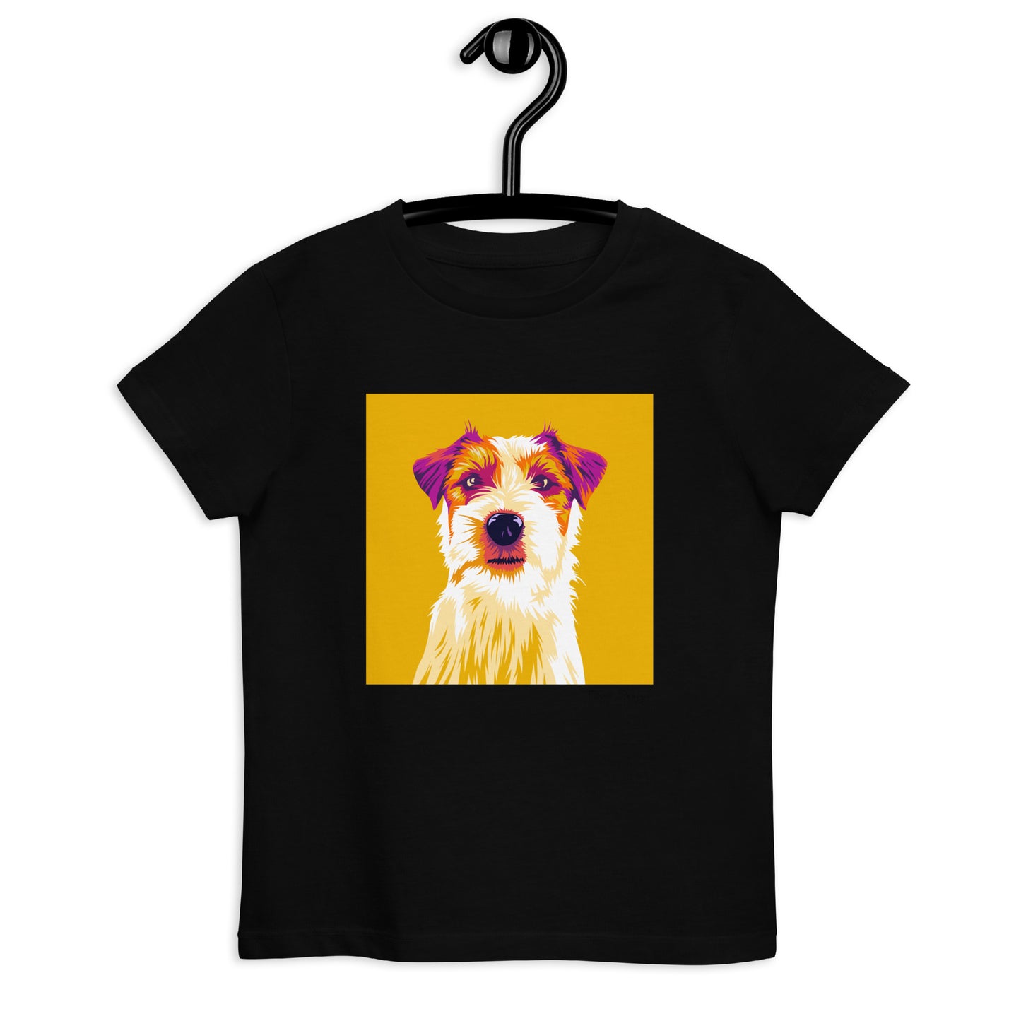 Jackrusselinterrieri lasten T-paita, Pop Art