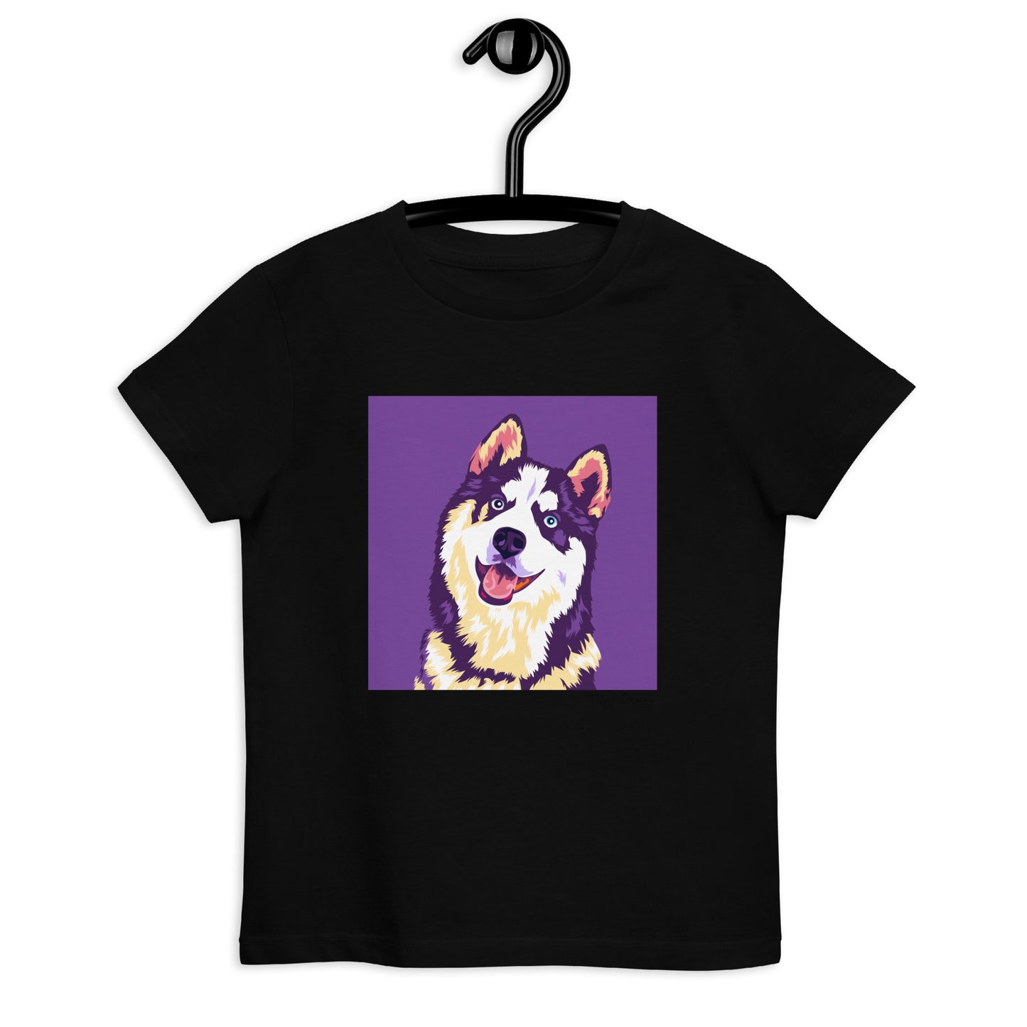 Husky lasten T-paita, Pop Art