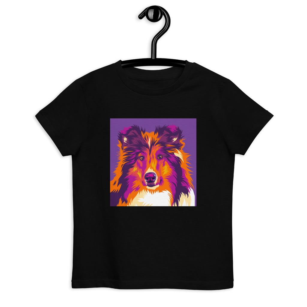 Collie lasten T-paita, Pop Art