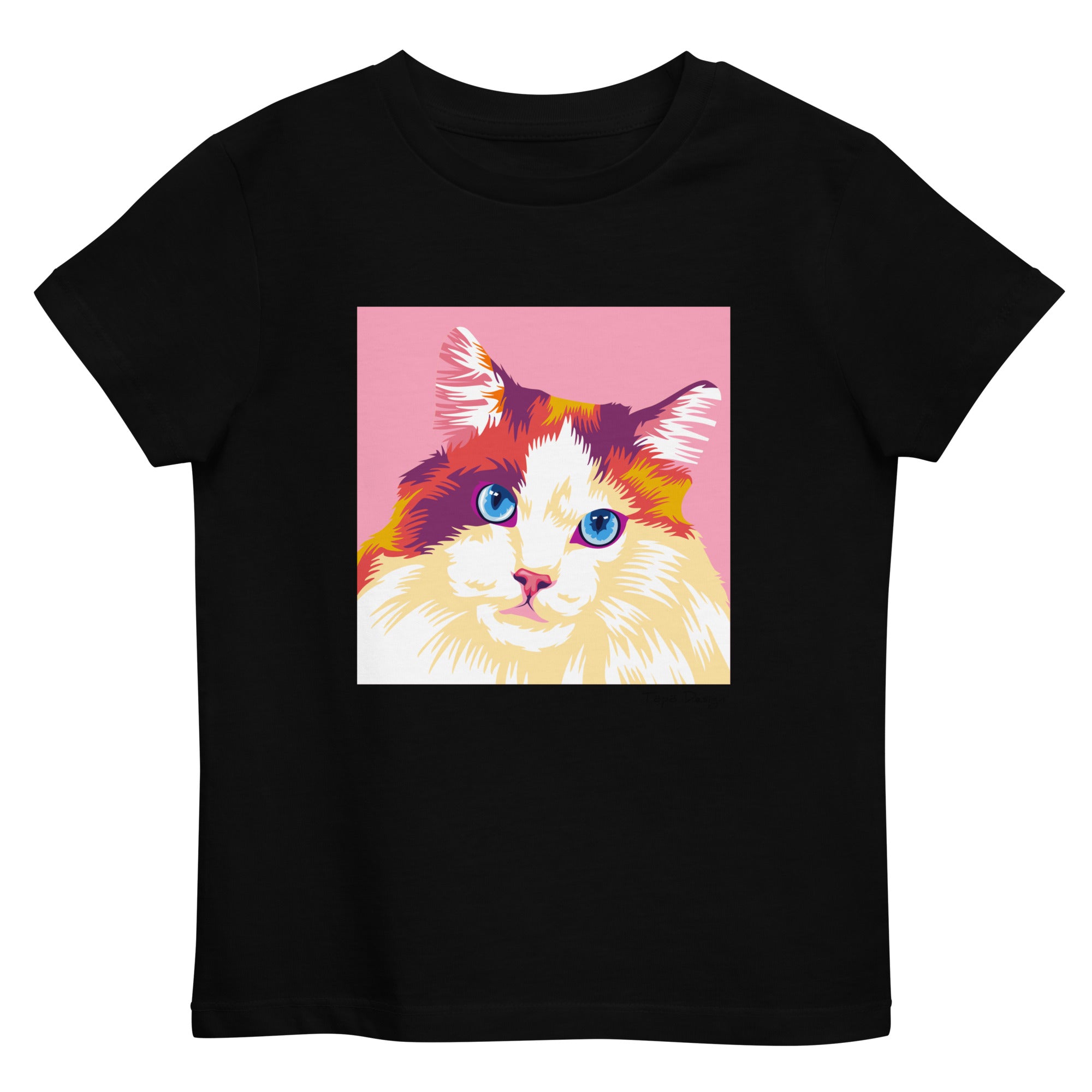 Ragdoll lasten T-paita, Pop Art