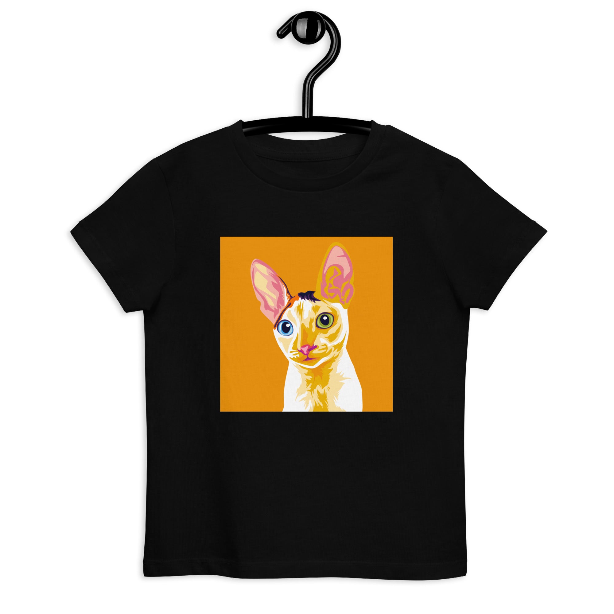 Cornish rex lasten T-paita, Pop Art