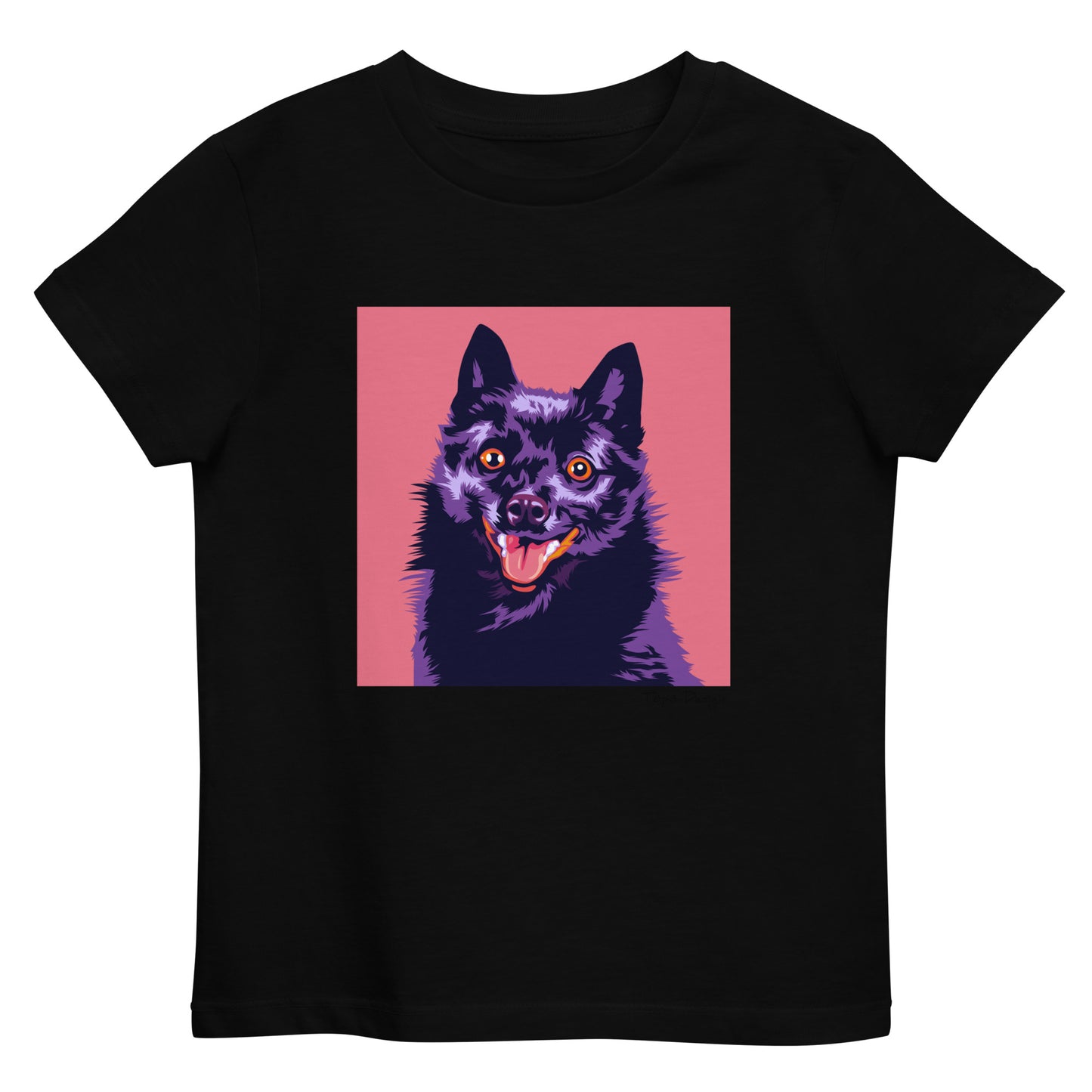 Schipperke lasten T-paita, Pop Art