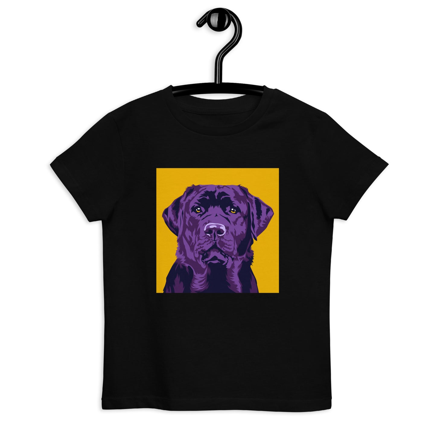Labradorinnoutaja lasten T-paita, Pop Art