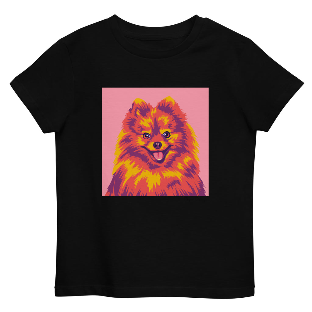 Kleinspitz lasten T-paita, Pop Art