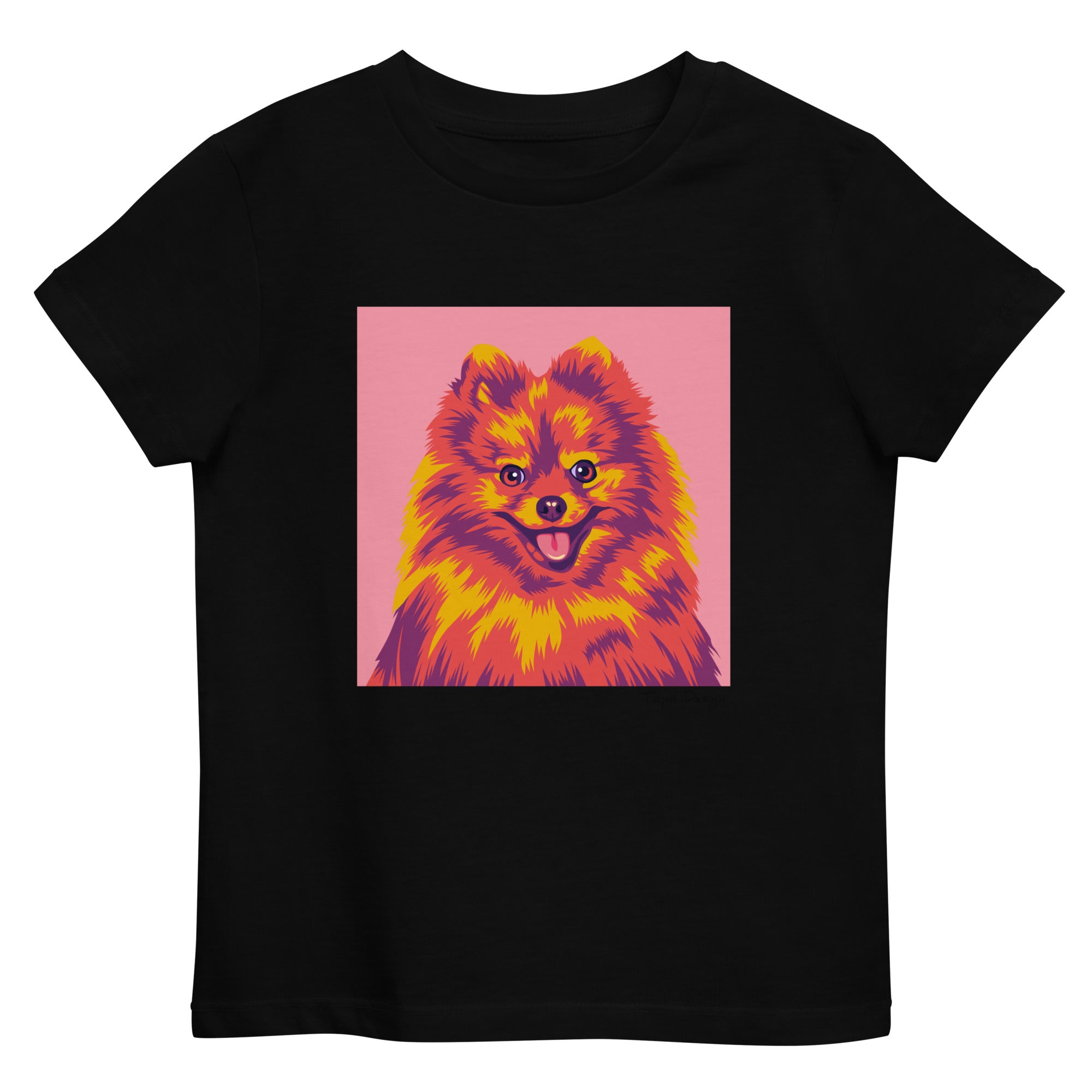 Kleinspitz lasten T-paita, Pop Art