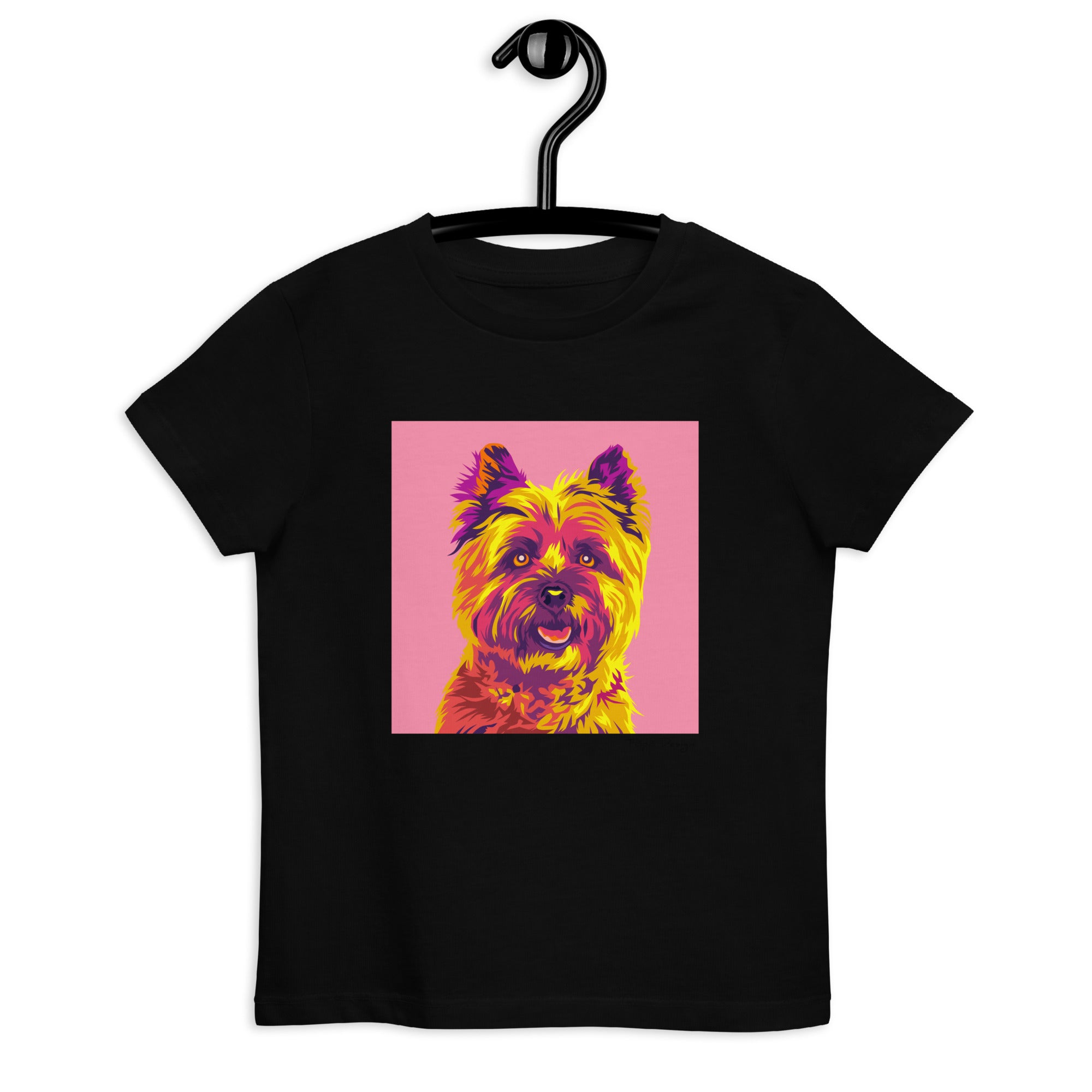 Cairnterrieri Lasten T-paita, Pop Art