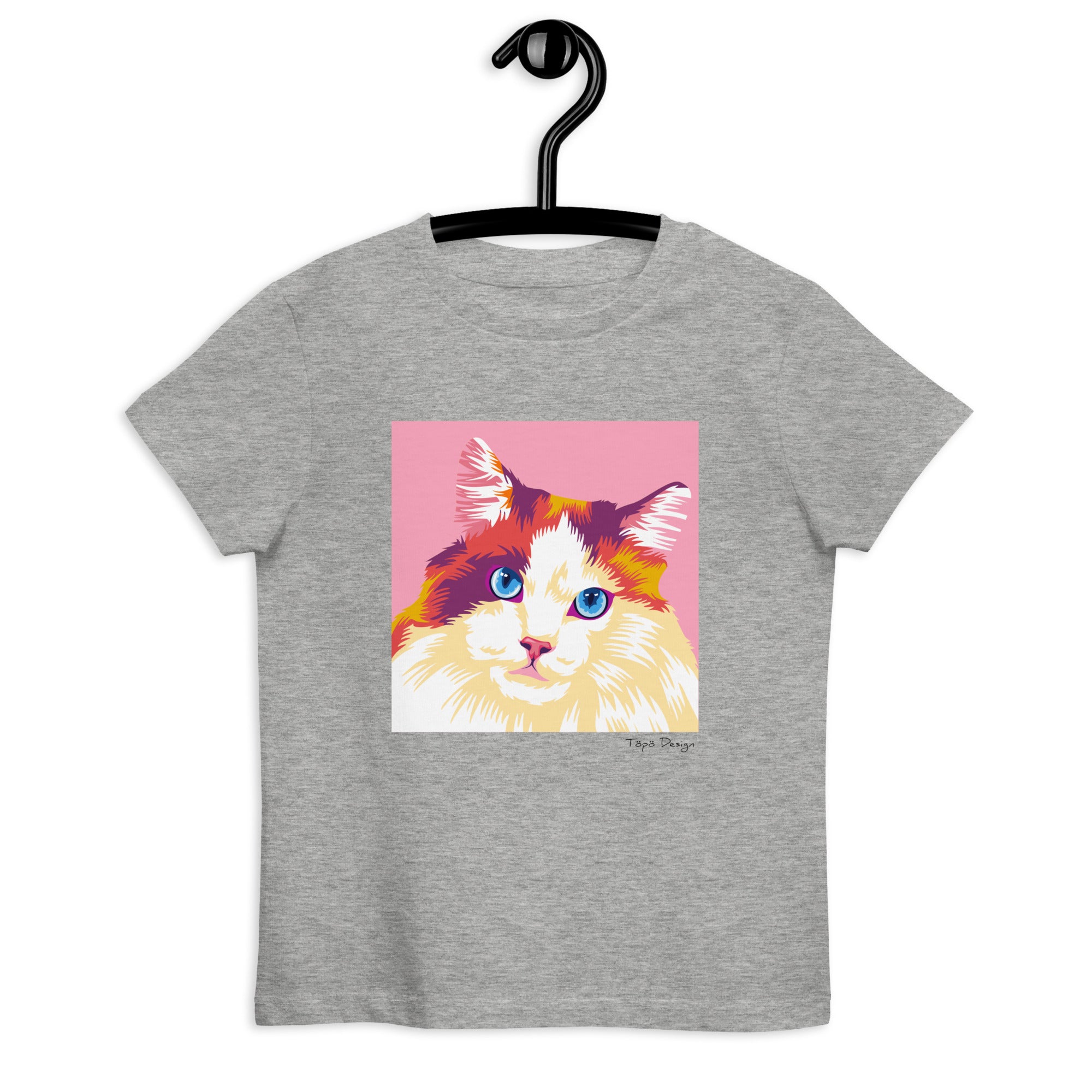 Ragdoll lasten T-paita, Pop Art