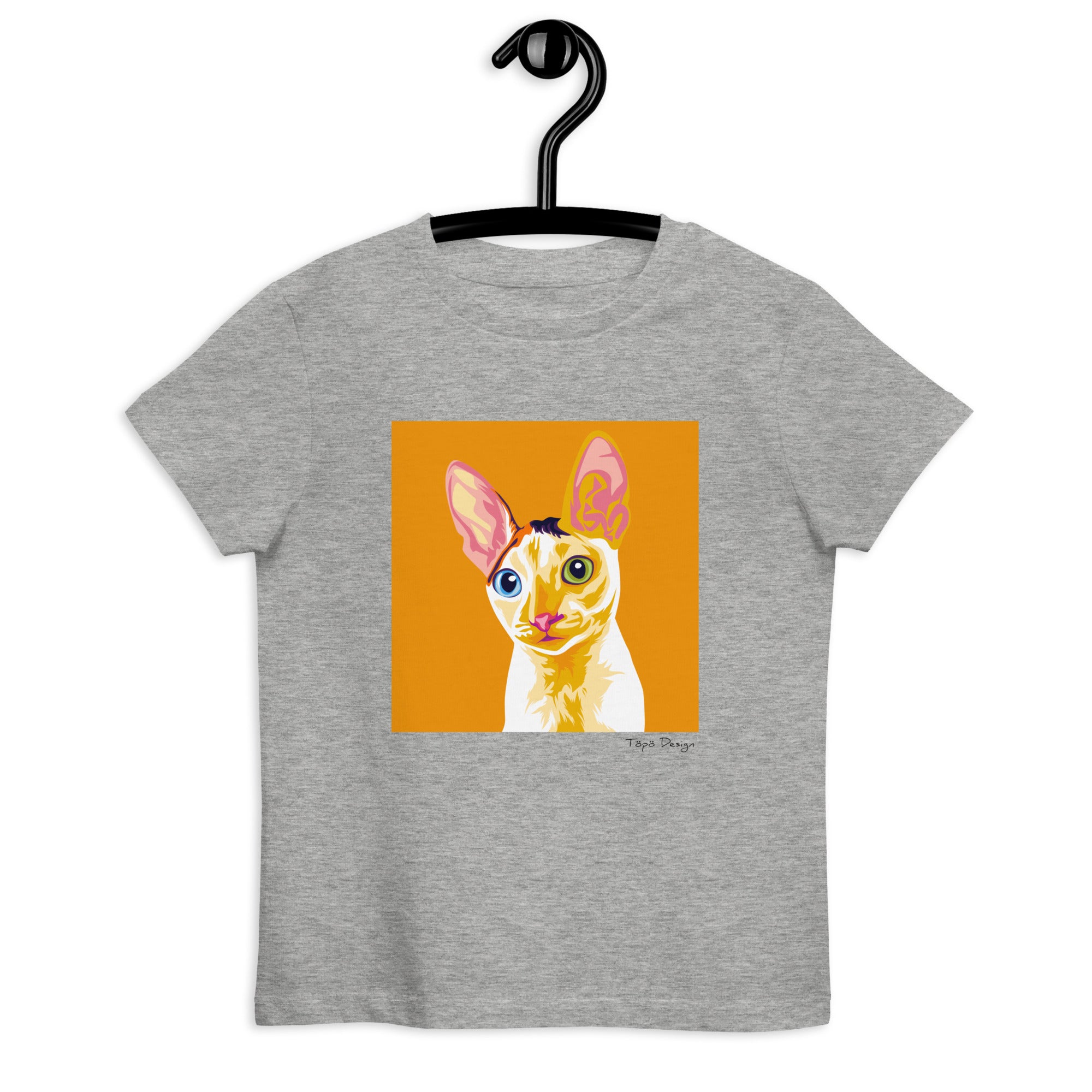 Cornish rex lasten T-paita, Pop Art