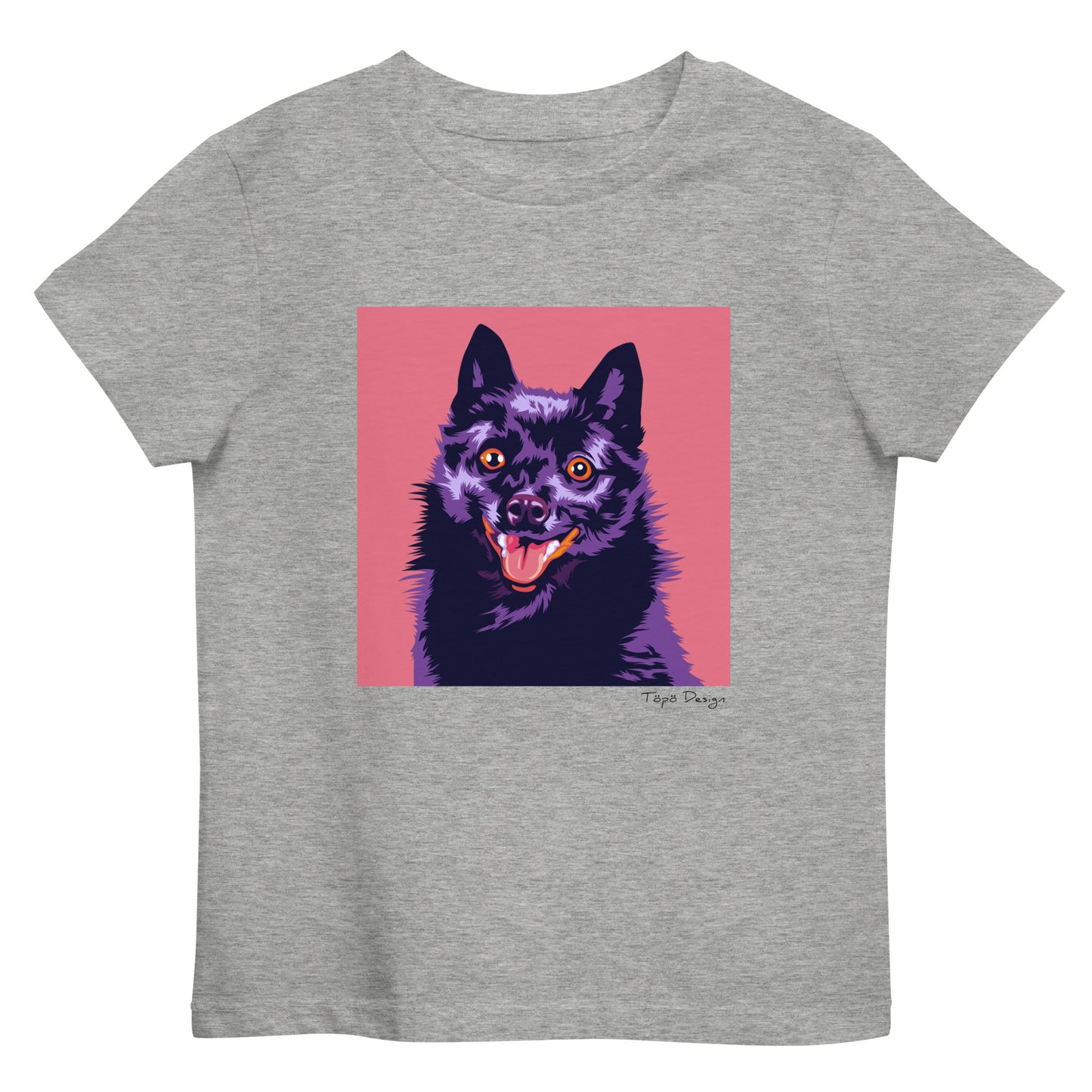 Schipperke lasten T-paita, Pop Art