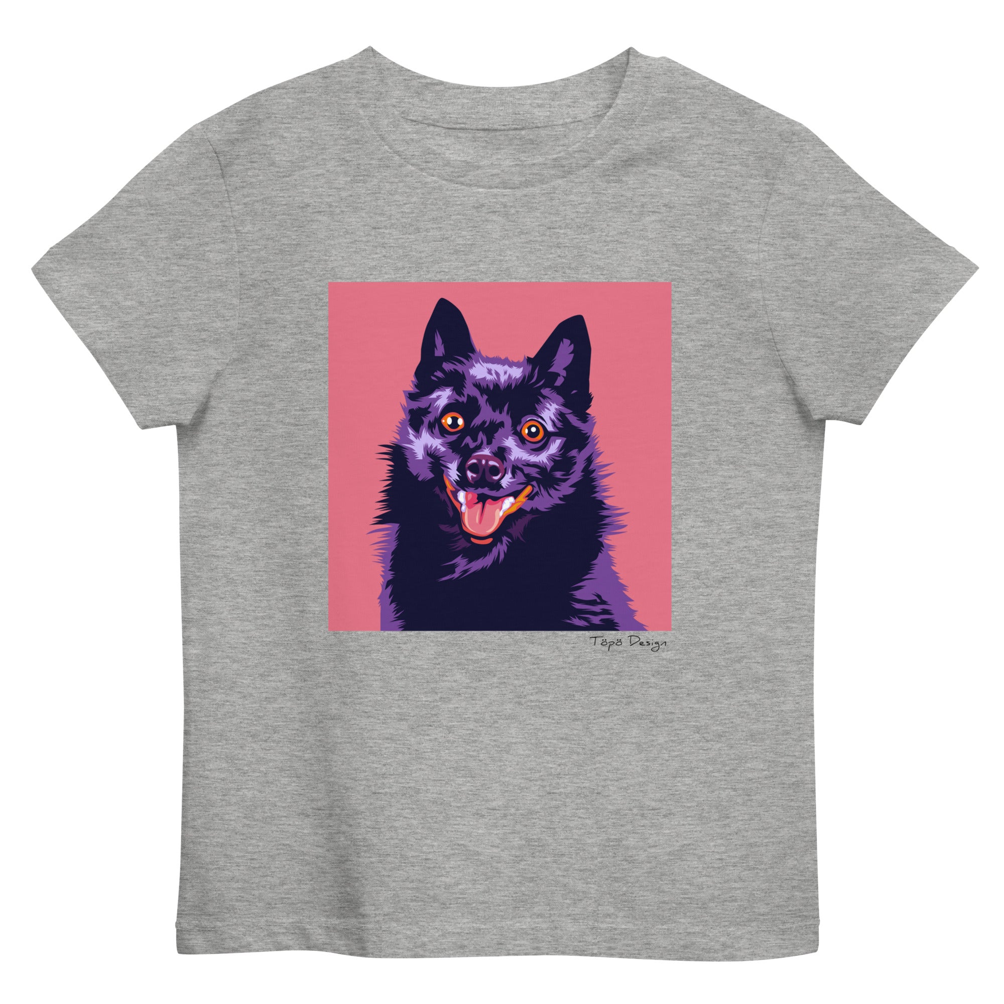 Schipperke lasten T-paita, Pop Art