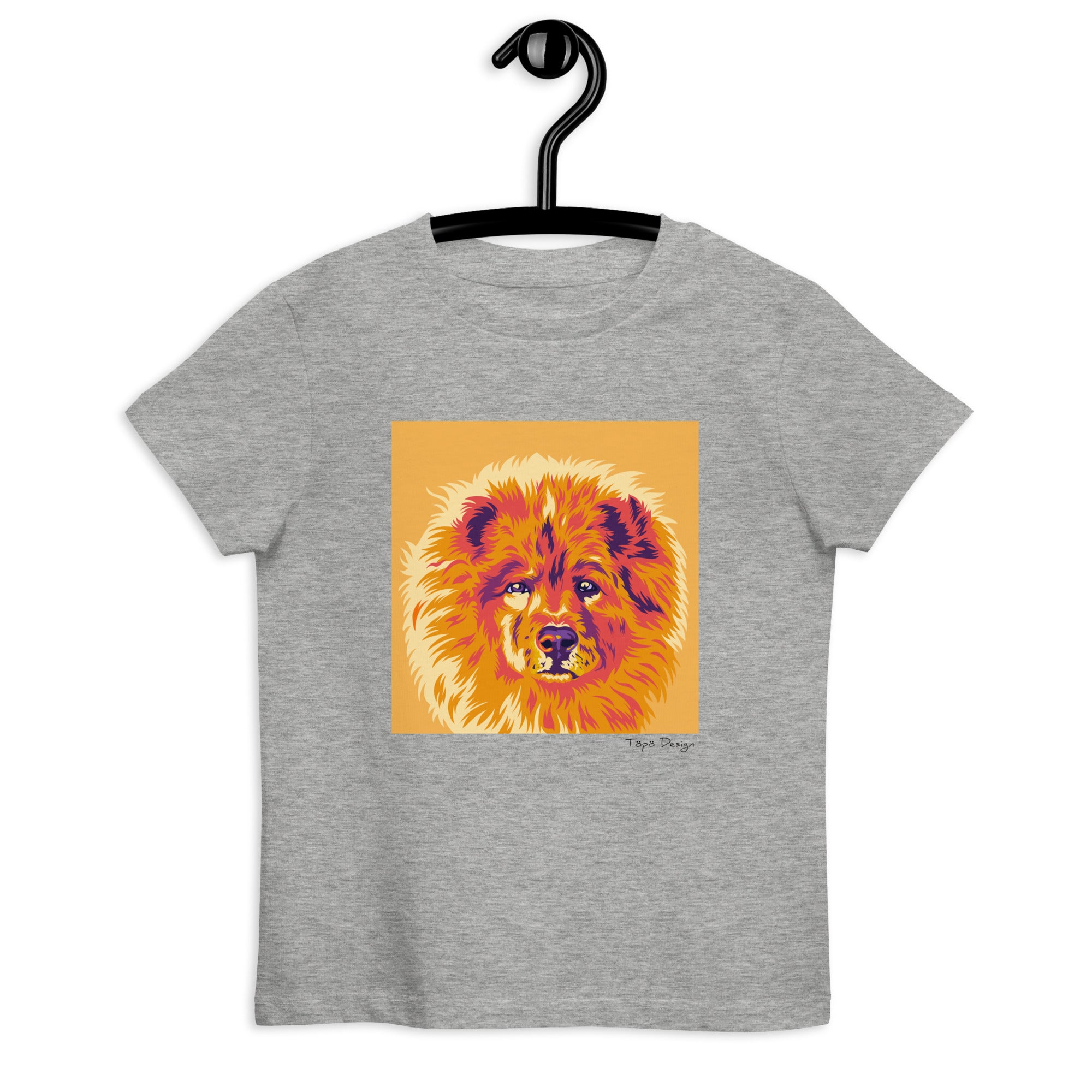 Chow chow lasten T-paita, Pop Art