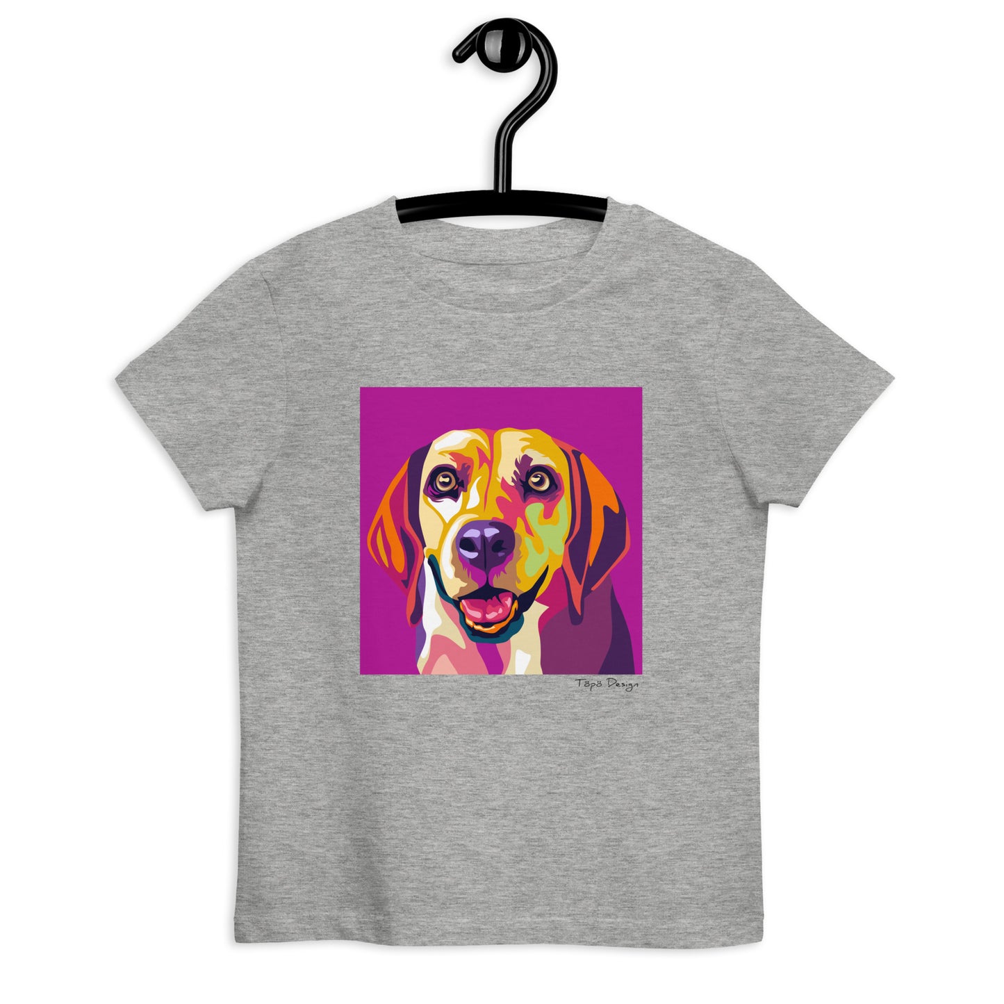 Beagle lasten T-paita, Pop Art