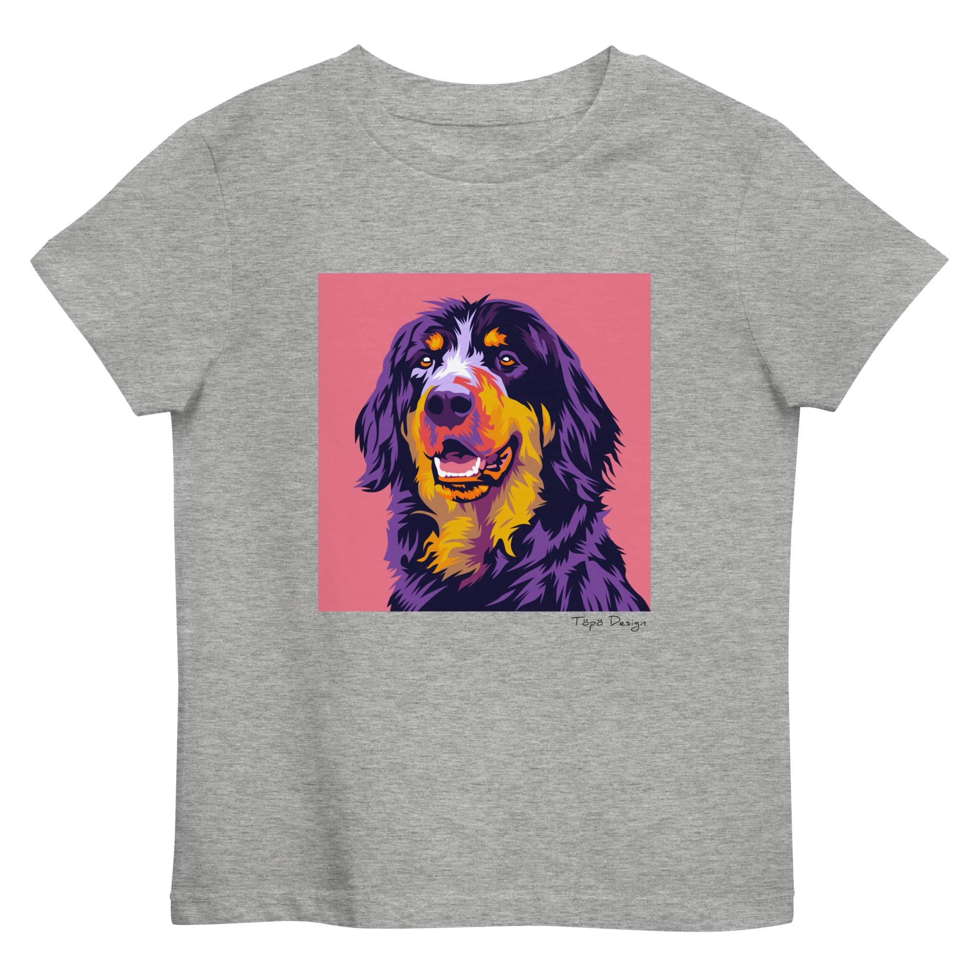 Hovawart Lasten T-paita, Pop Art
