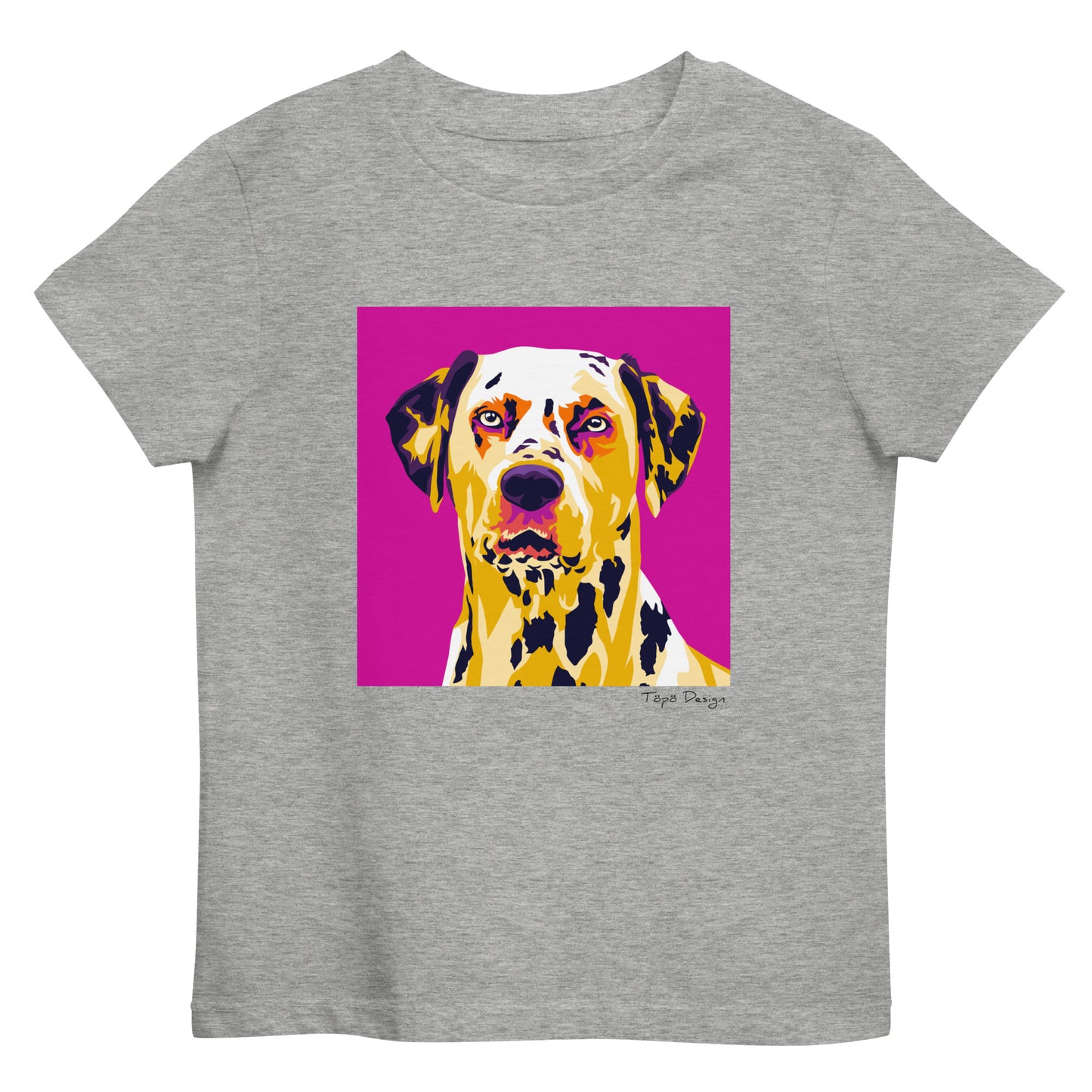 Dalmatiankoira Lasten T-paita, Pop Art