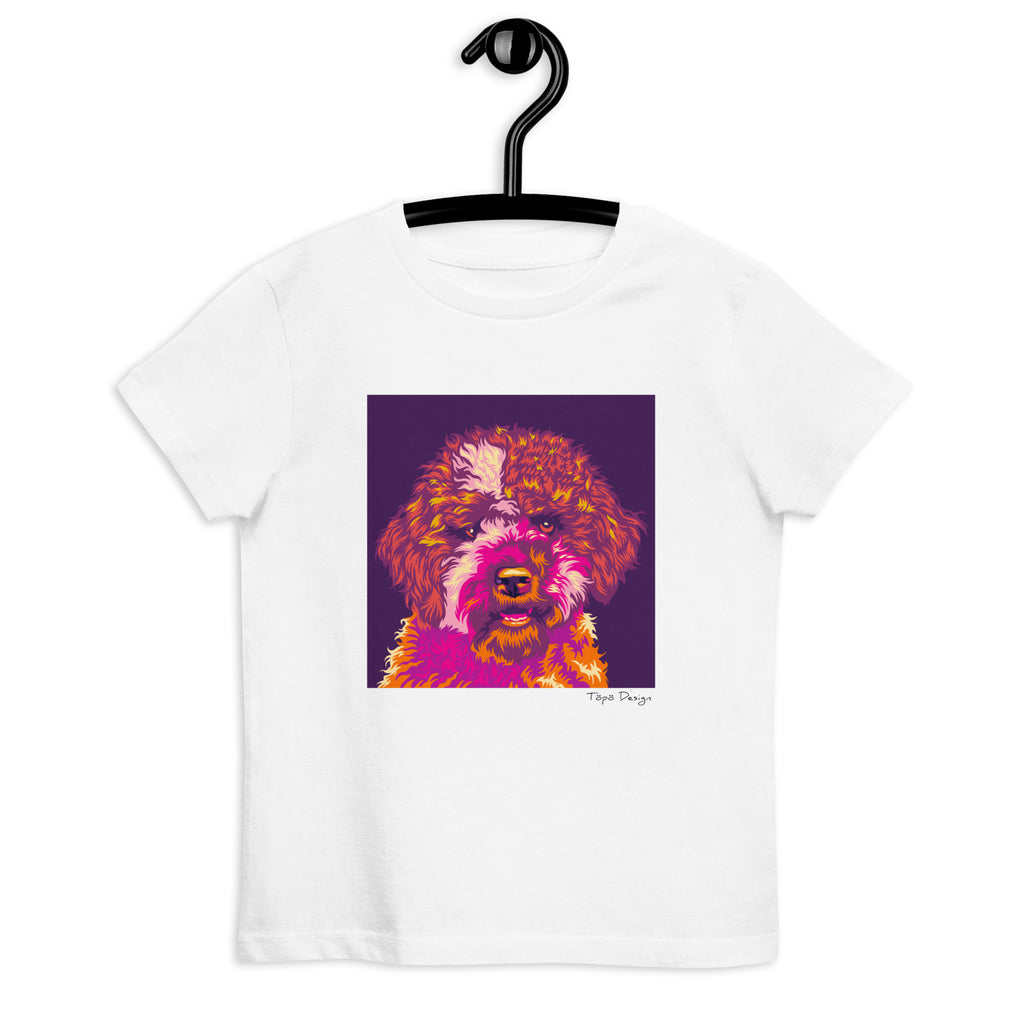 Lagotto romagnolo lasten T-paita, Pop Art