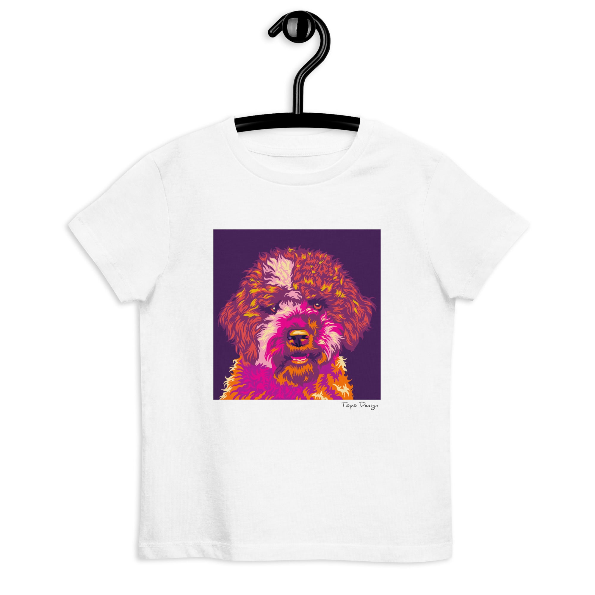 Lagotto romagnolo lasten T-paita, Pop Art