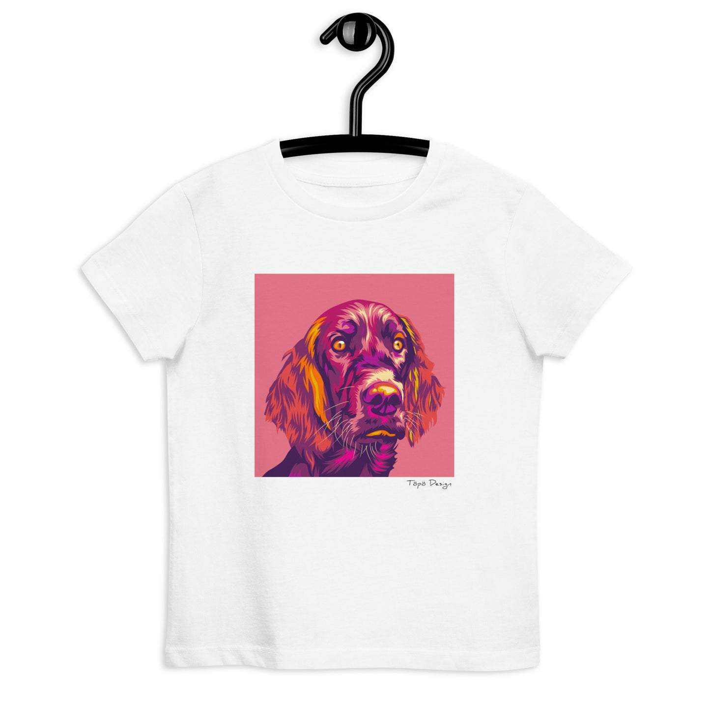 Irlanninsetteri lasten T-paita, Pop Art