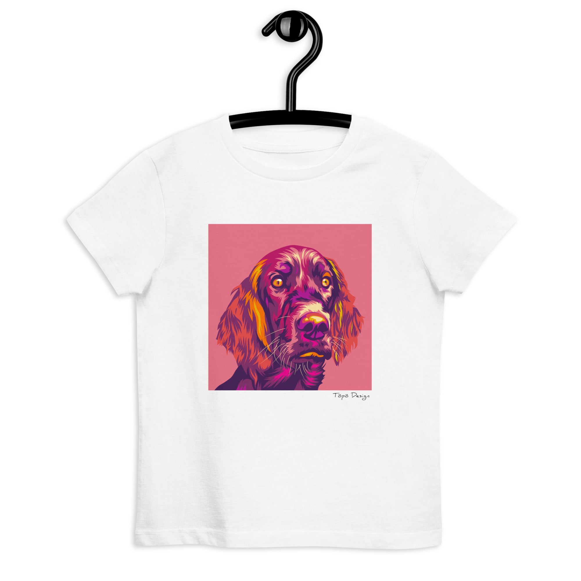 Irlanninsetteri lasten T-paita, Pop Art