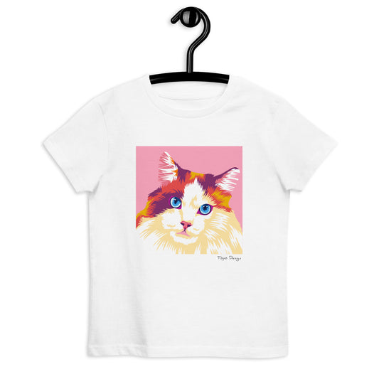 Ragdoll lasten T-paita, Pop Art