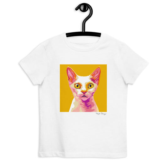 Cornish rex lasten T-paita, Pop Art