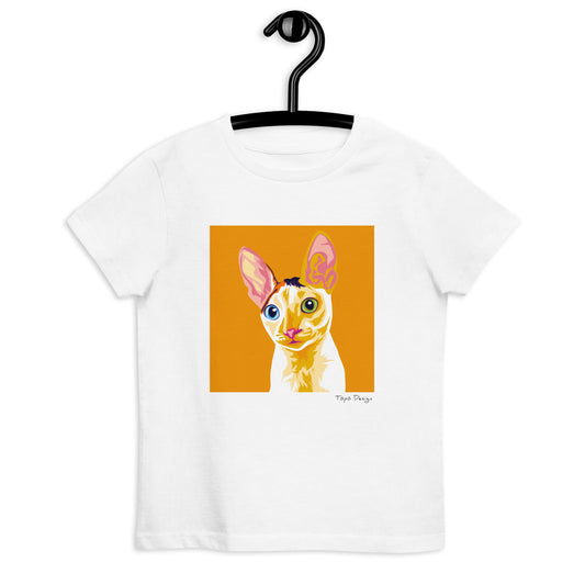 Cornish rex lasten T-paita, Pop Art