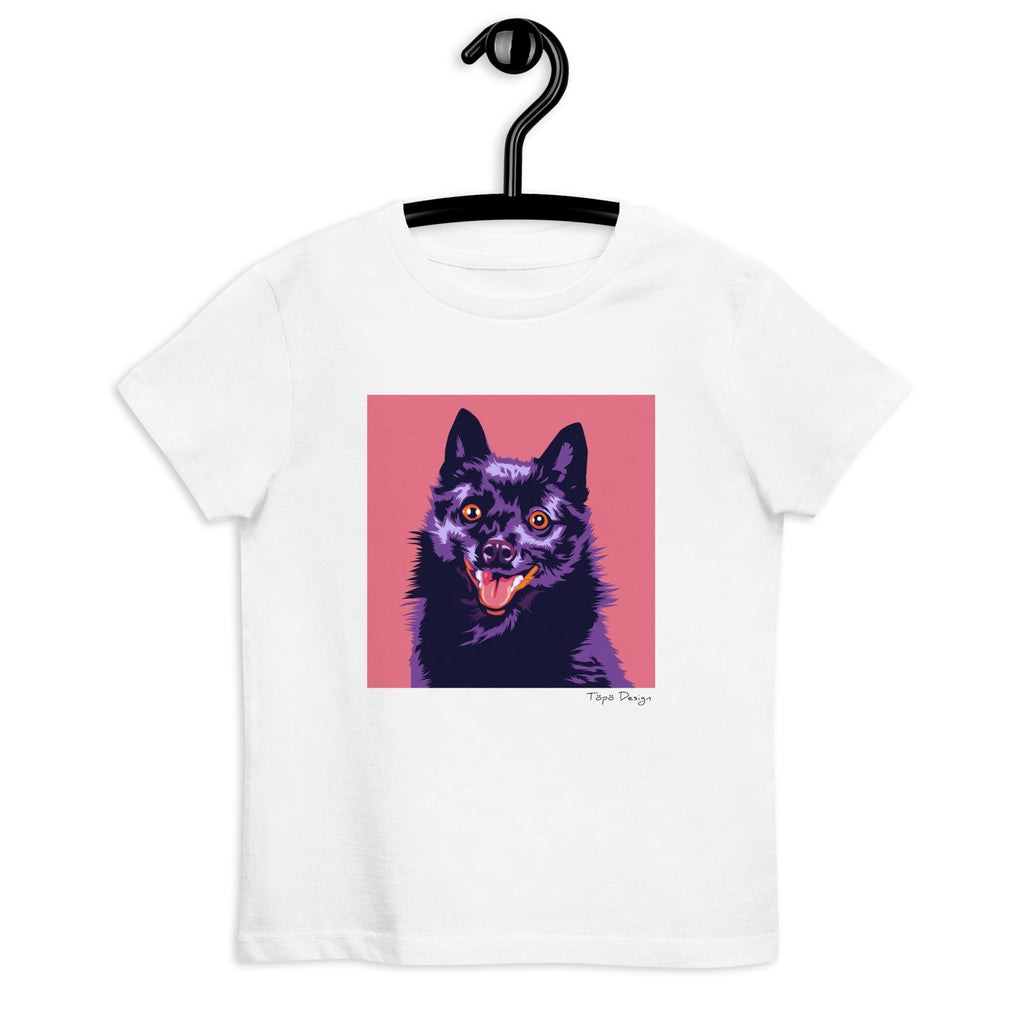 Schipperke lasten T-paita, Pop Art