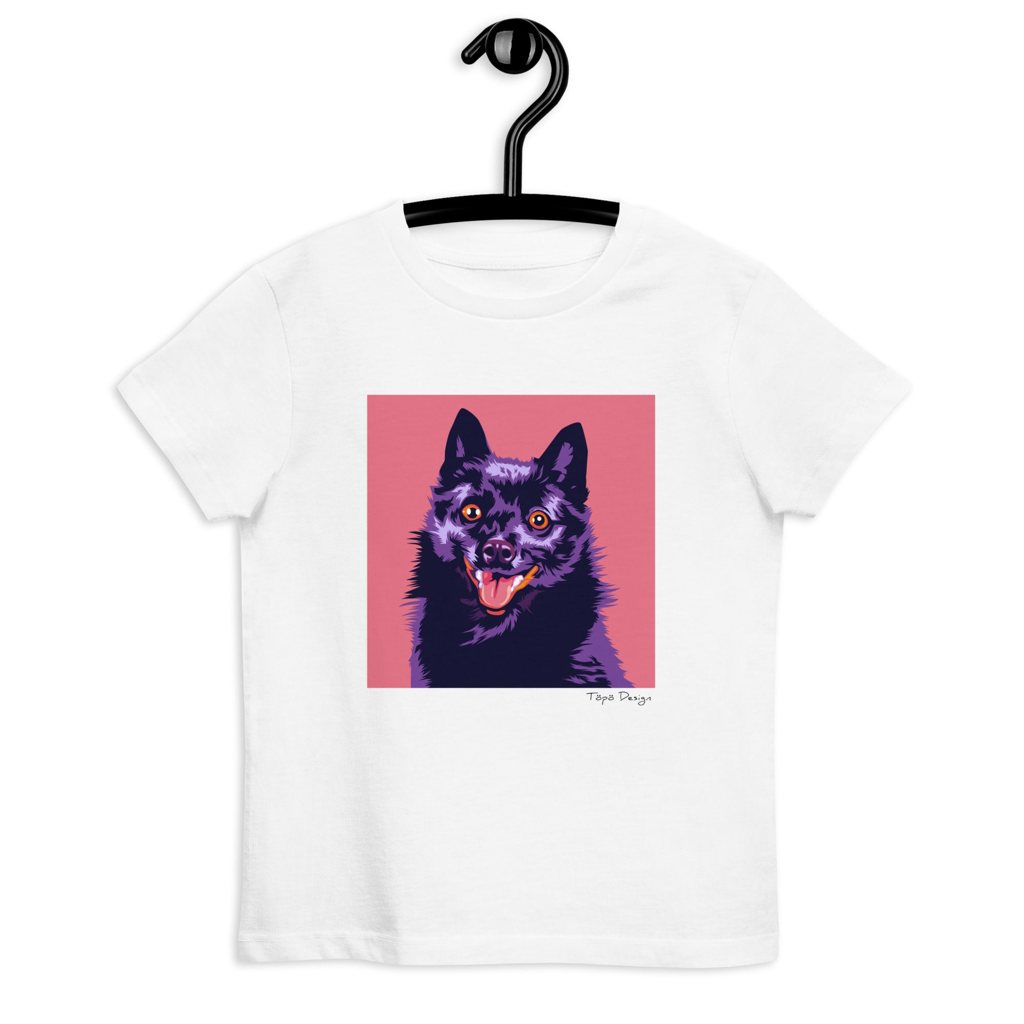 Schipperke lasten T-paita, Pop Art