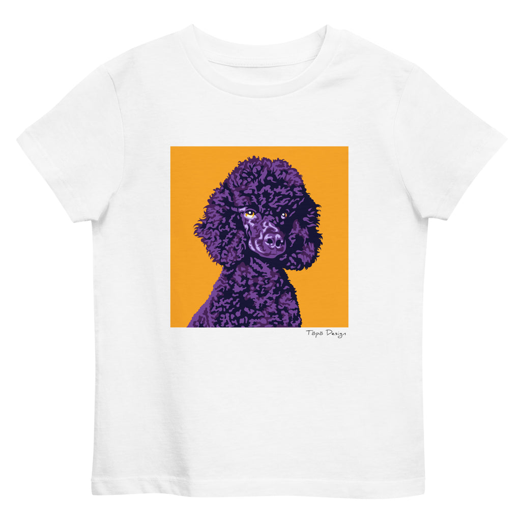 Villakoira lasten T-paita, Pop Art