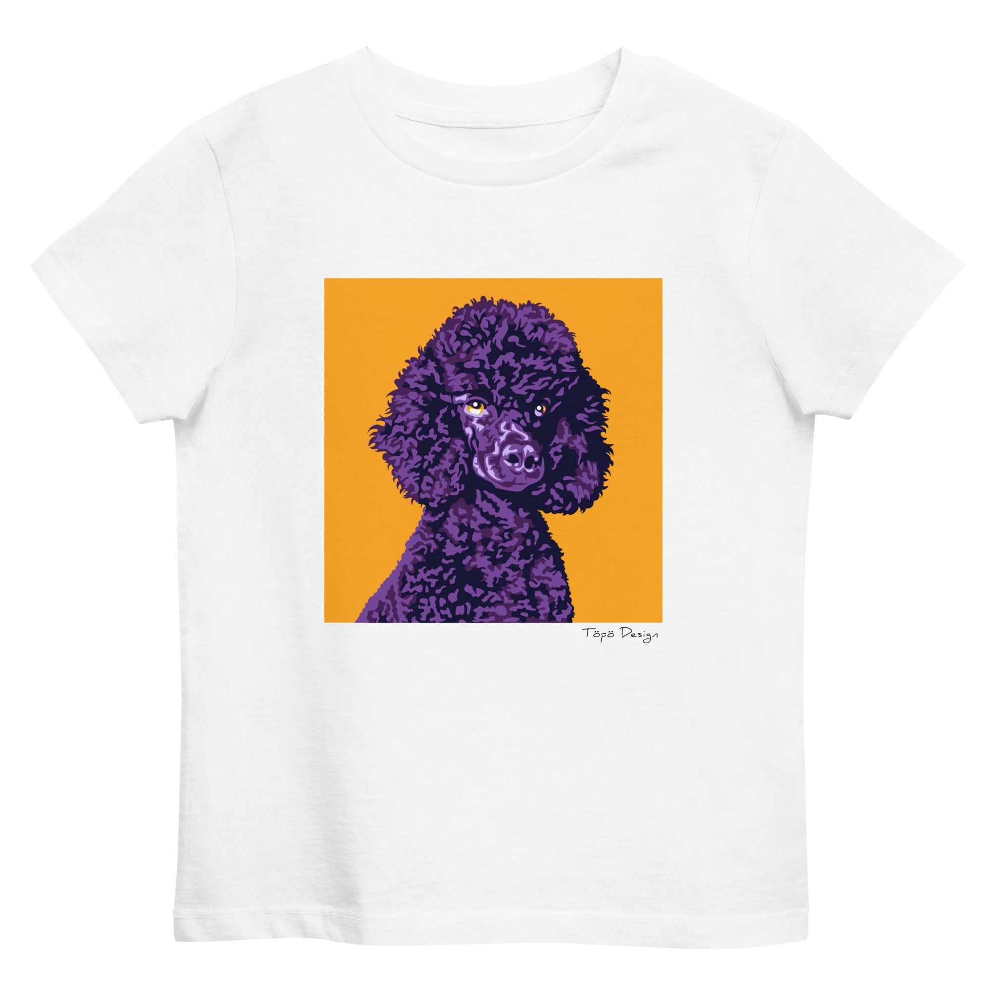 Villakoira lasten T-paita, Pop Art