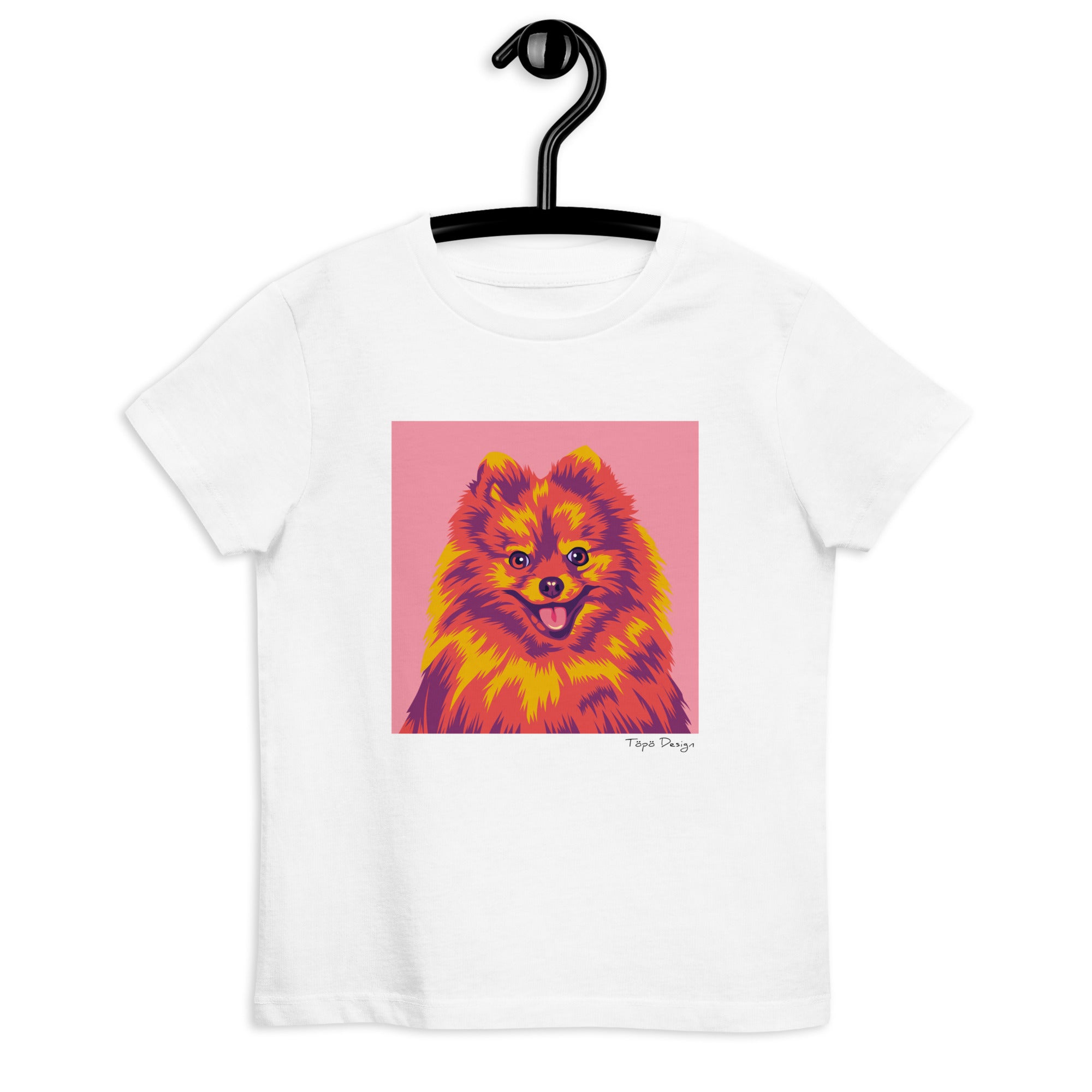 Kleinspitz lasten T-paita, Pop Art
