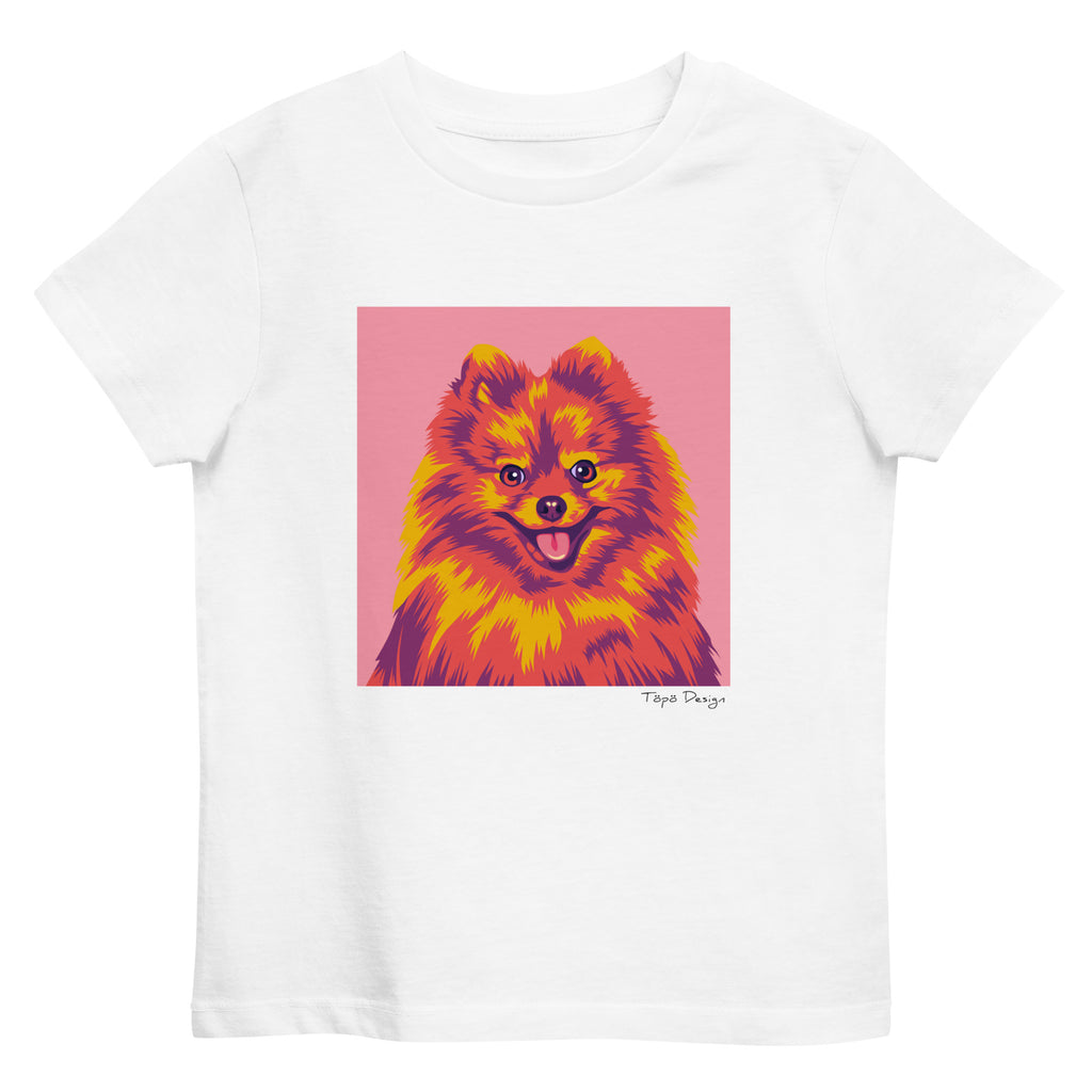 Kleinspitz lasten T-paita, Pop Art