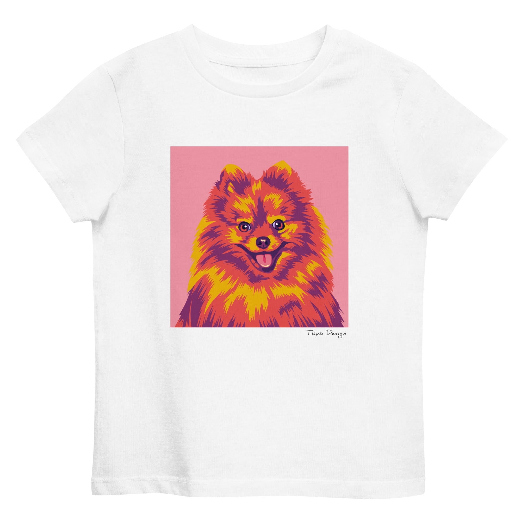 Kleinspitz lasten T-paita, Pop Art