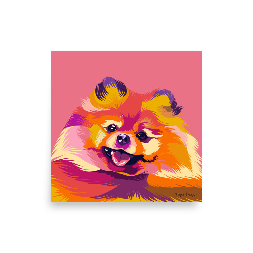 Pomeranian Juliste, Pop Art