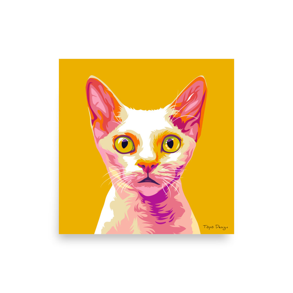 Devon Rex Juliste, Pop Art