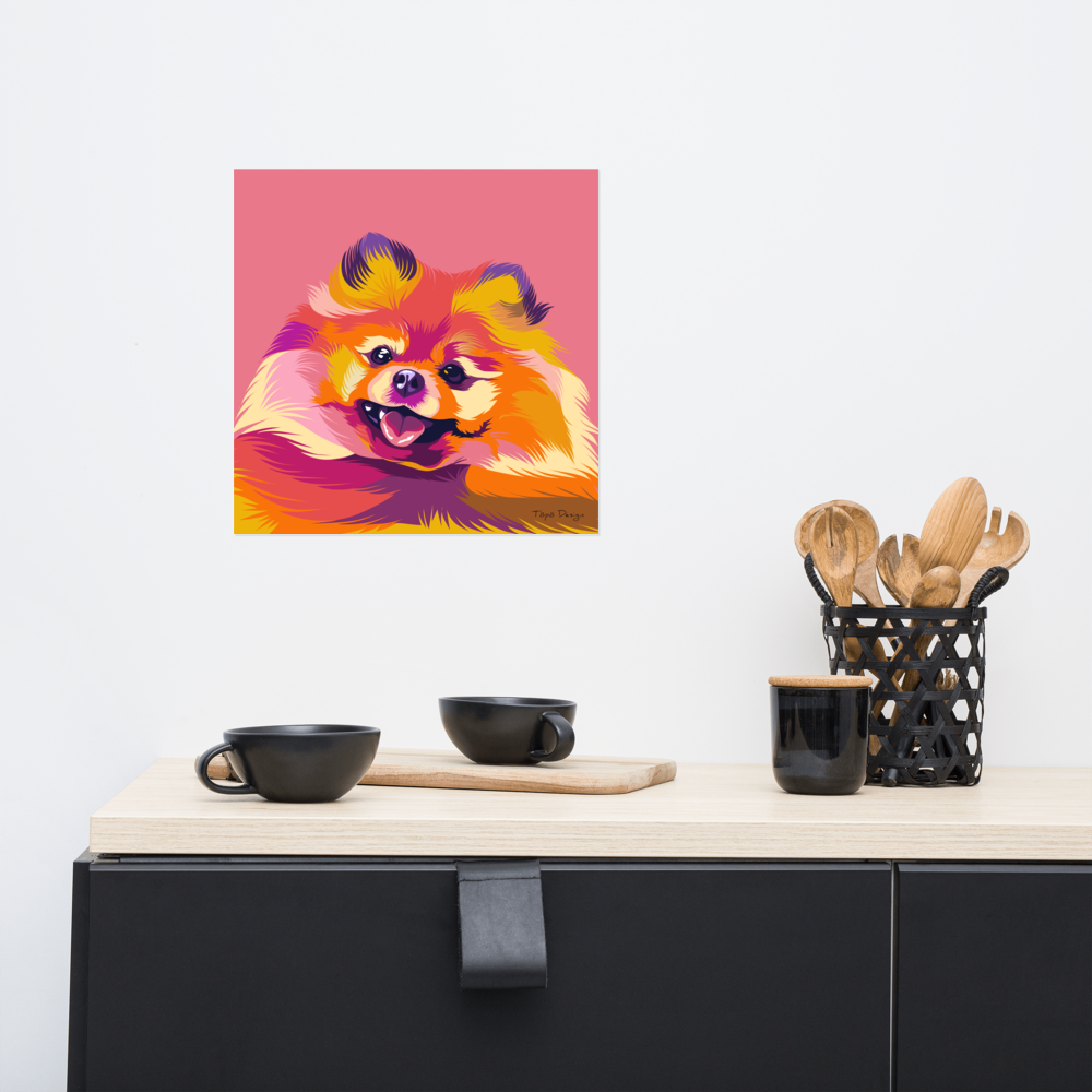 Pomeranian Juliste, Pop Art