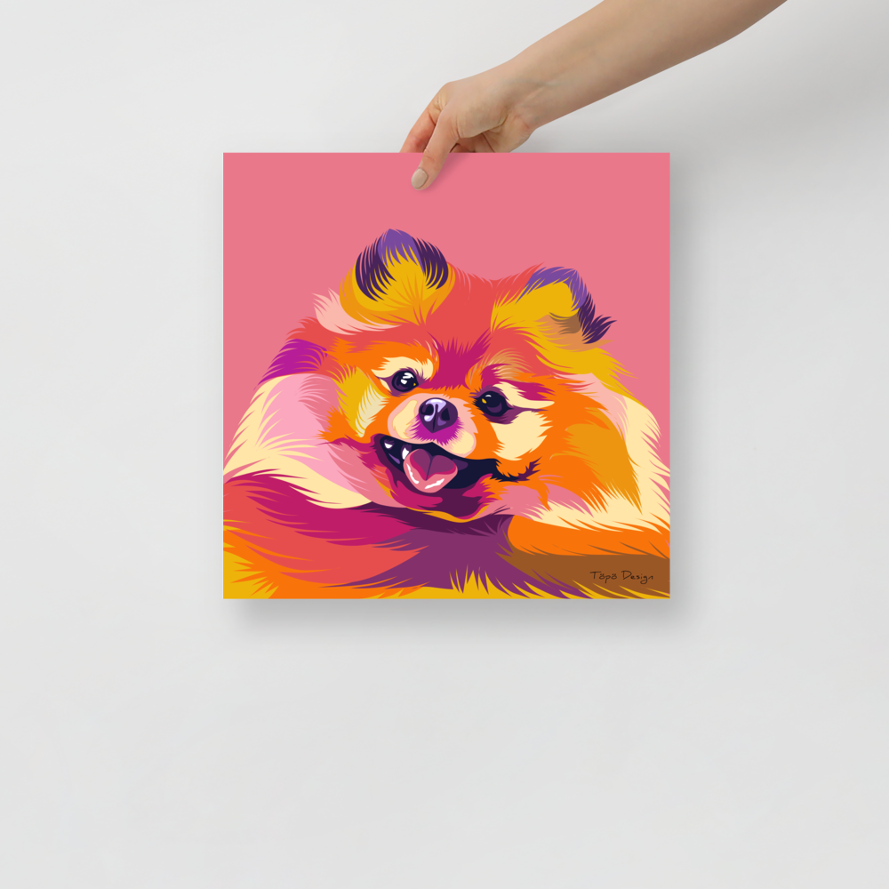 Pomeranian Juliste, Pop Art