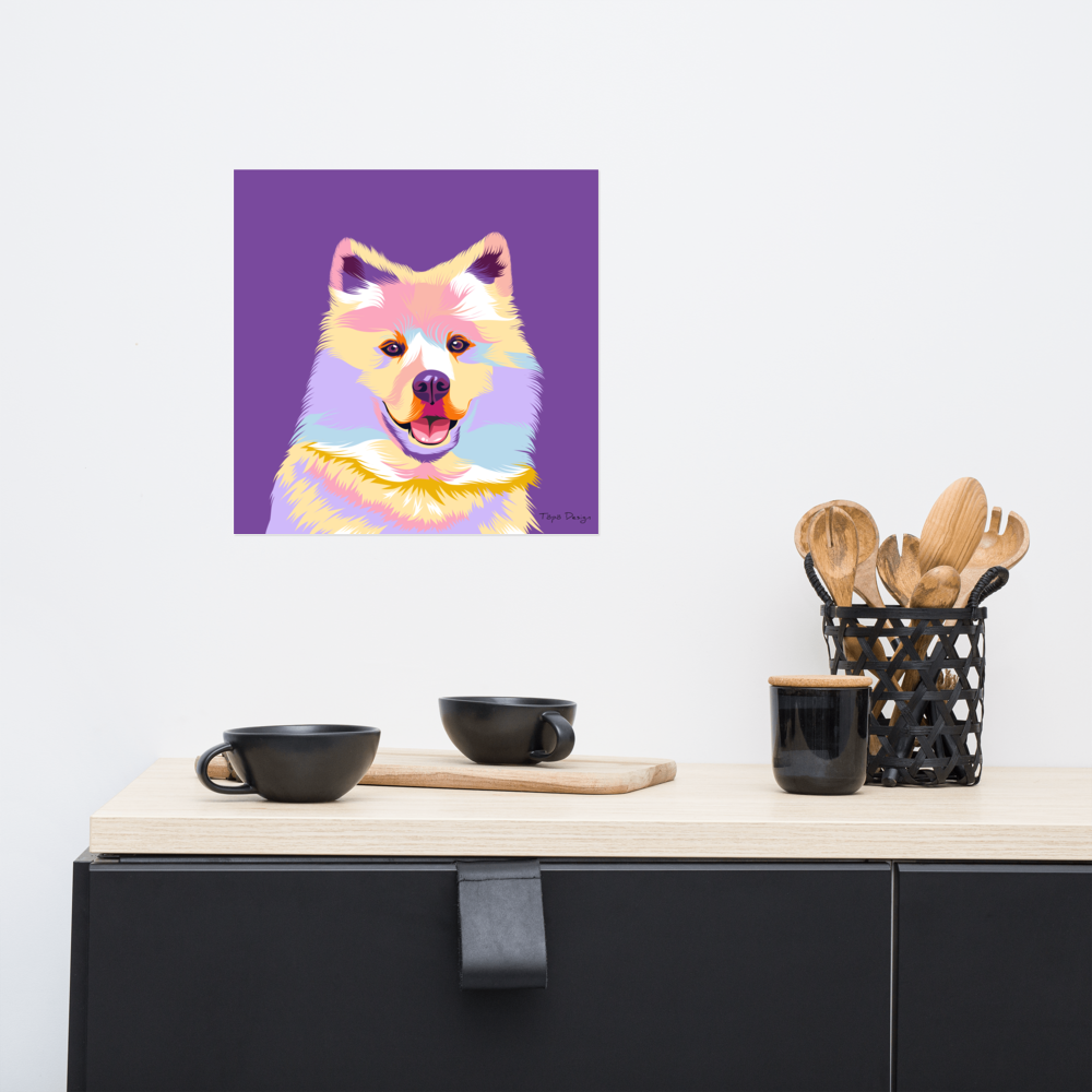 Samojedi Juliste, Pop Art