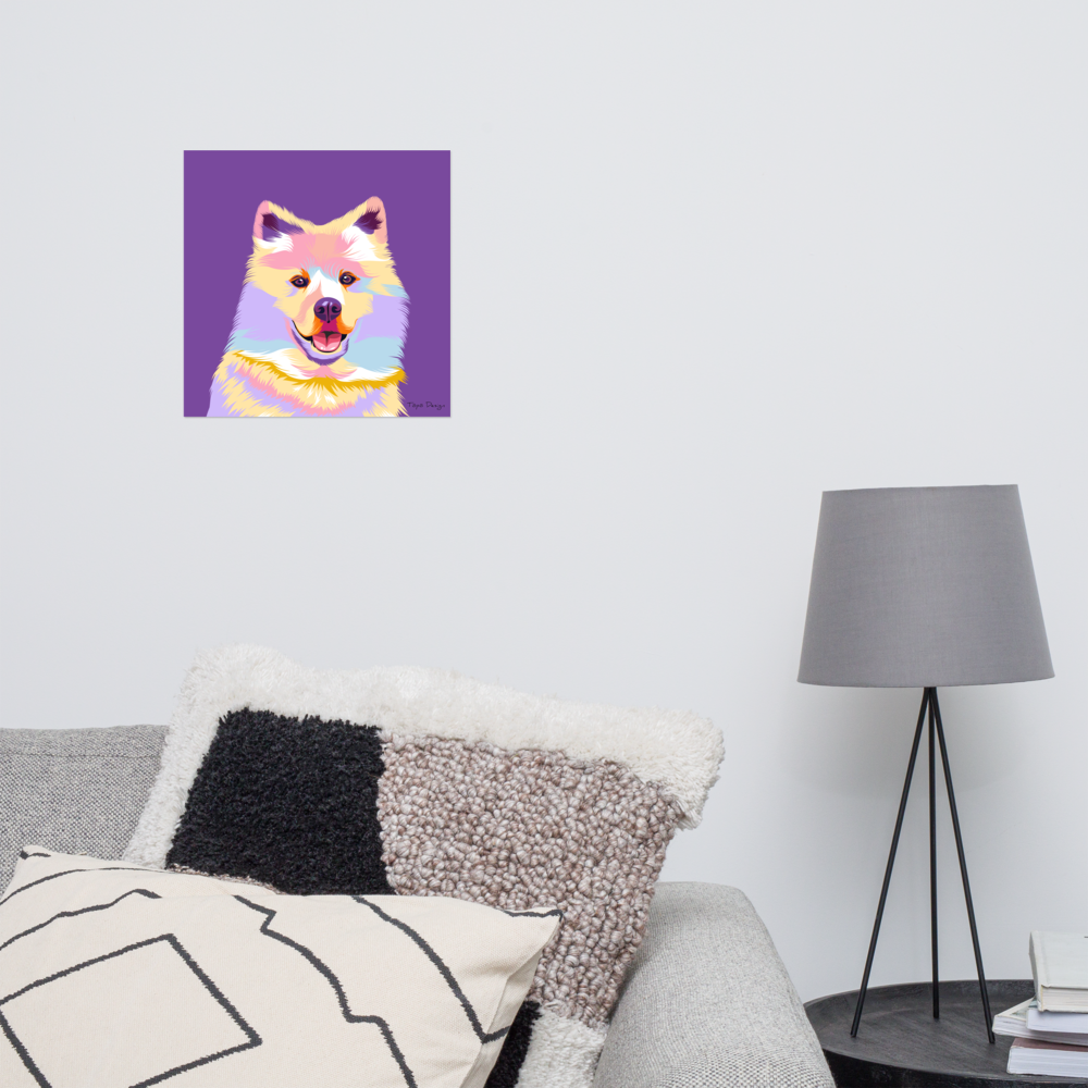 Samojedi Juliste, Pop Art