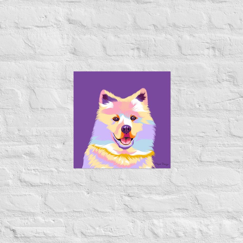 Samojedi Juliste, Pop Art