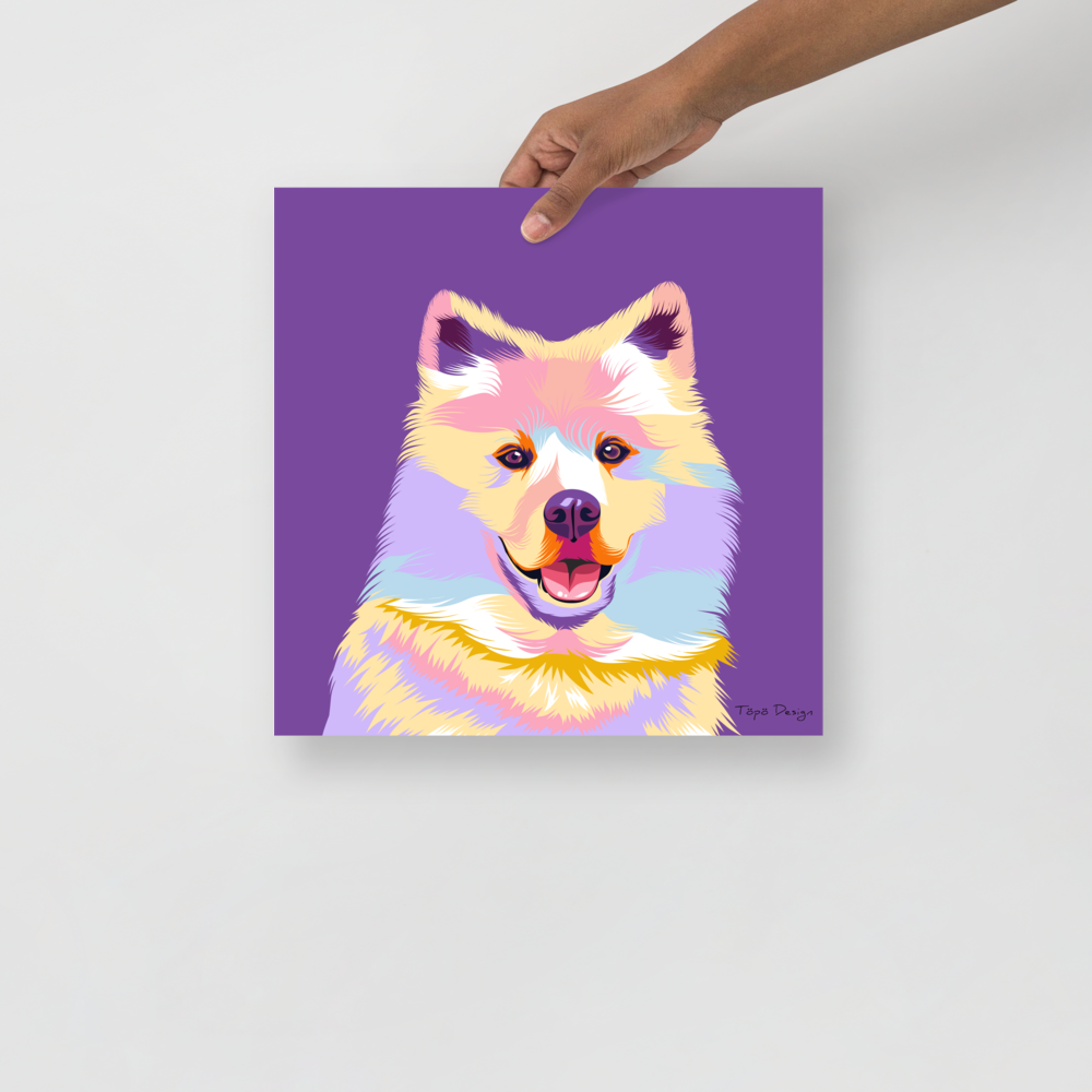 Samojedi Juliste, Pop Art