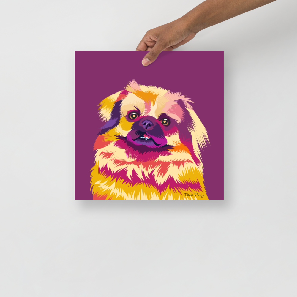 Tiibetinspanieli Juliste, Pop Art