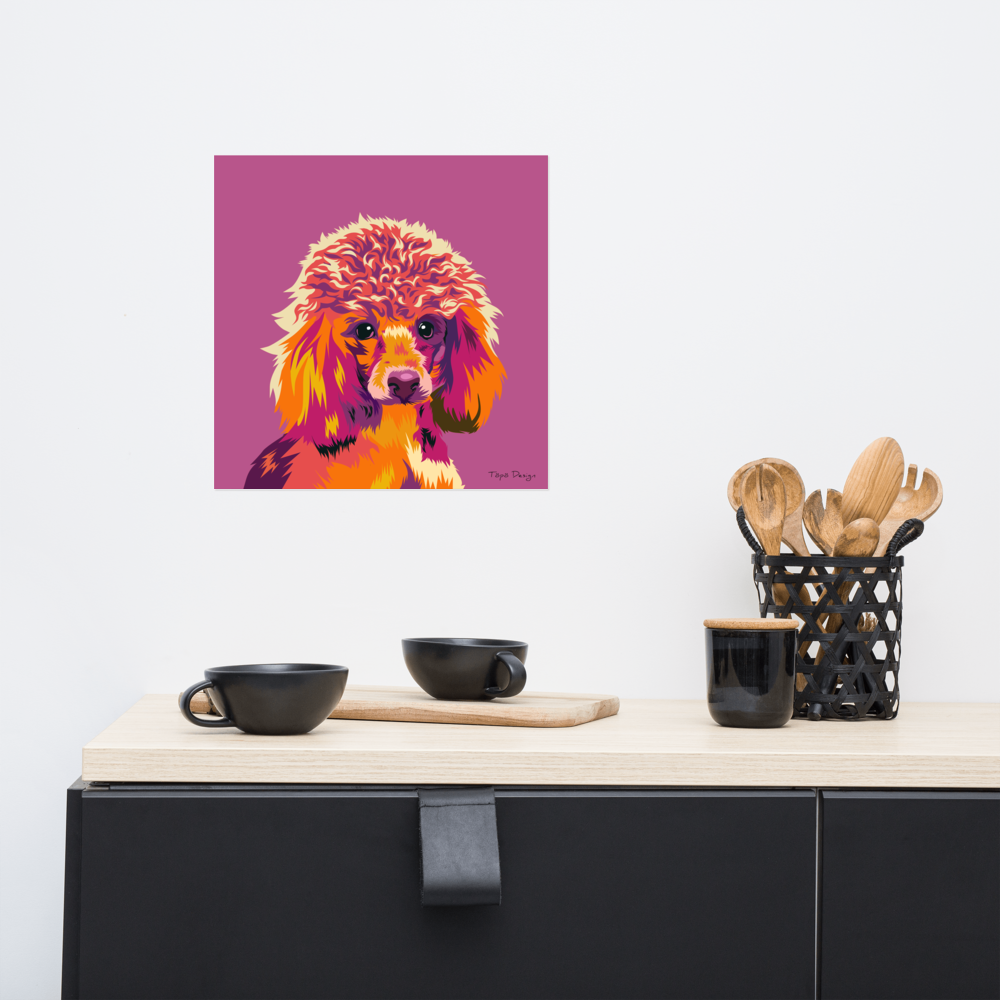 Villakoira Juliste, Pop Art