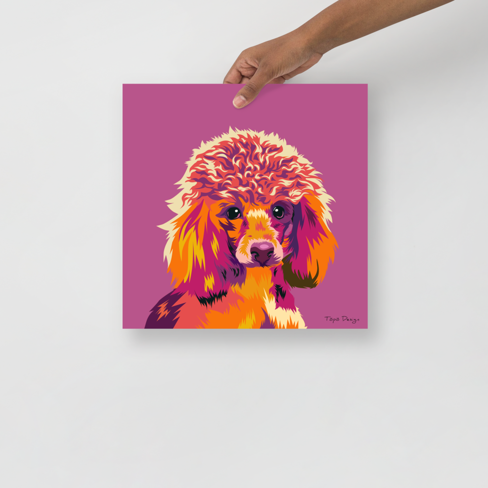 Villakoira Juliste, Pop Art