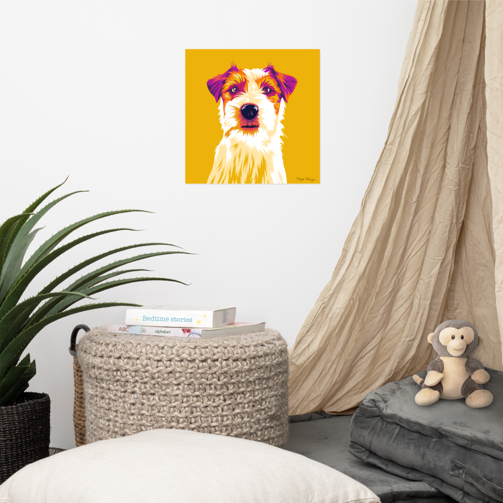 Jackrusselinterrieri Juliste, Pop Art