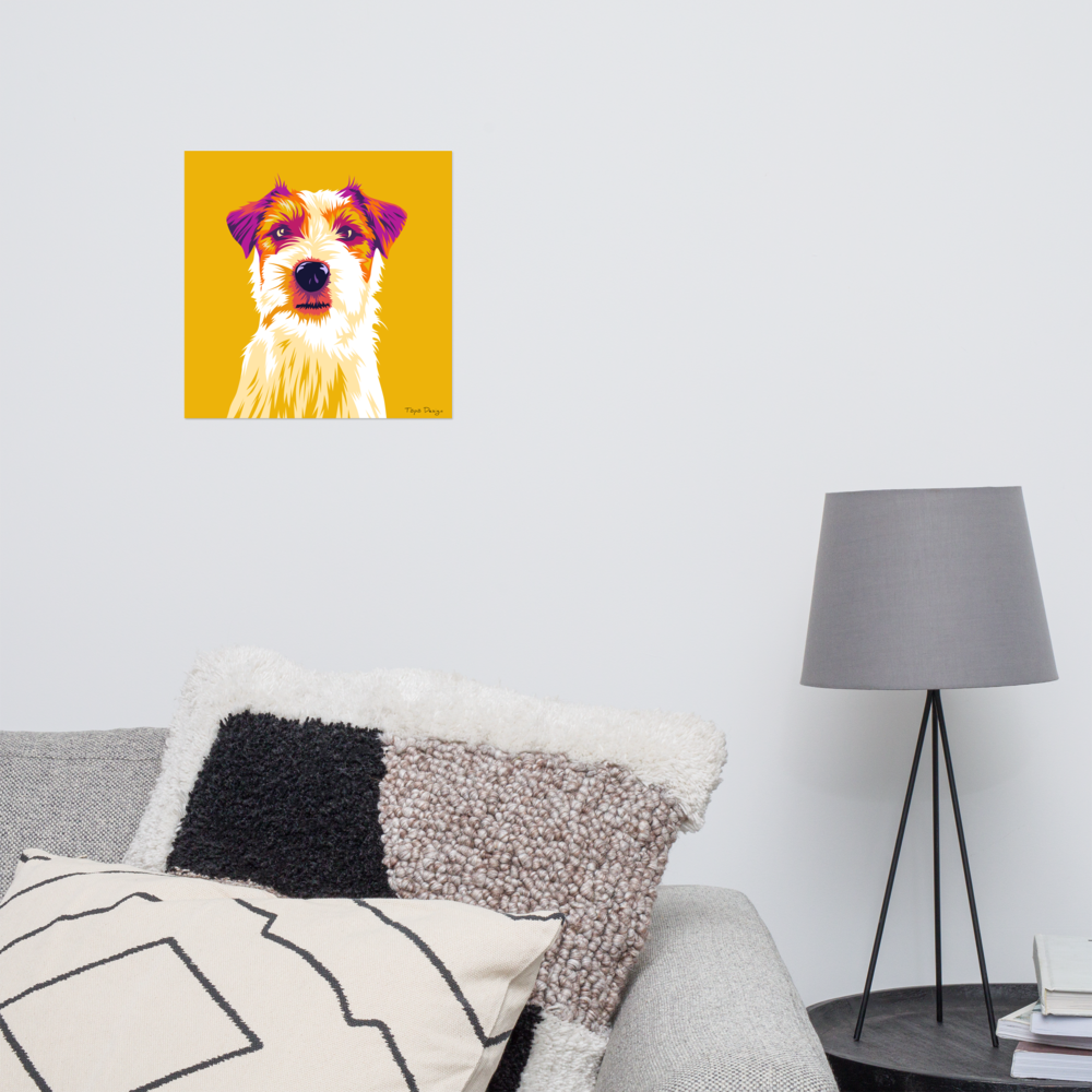 Jackrusselinterrieri Juliste, Pop Art